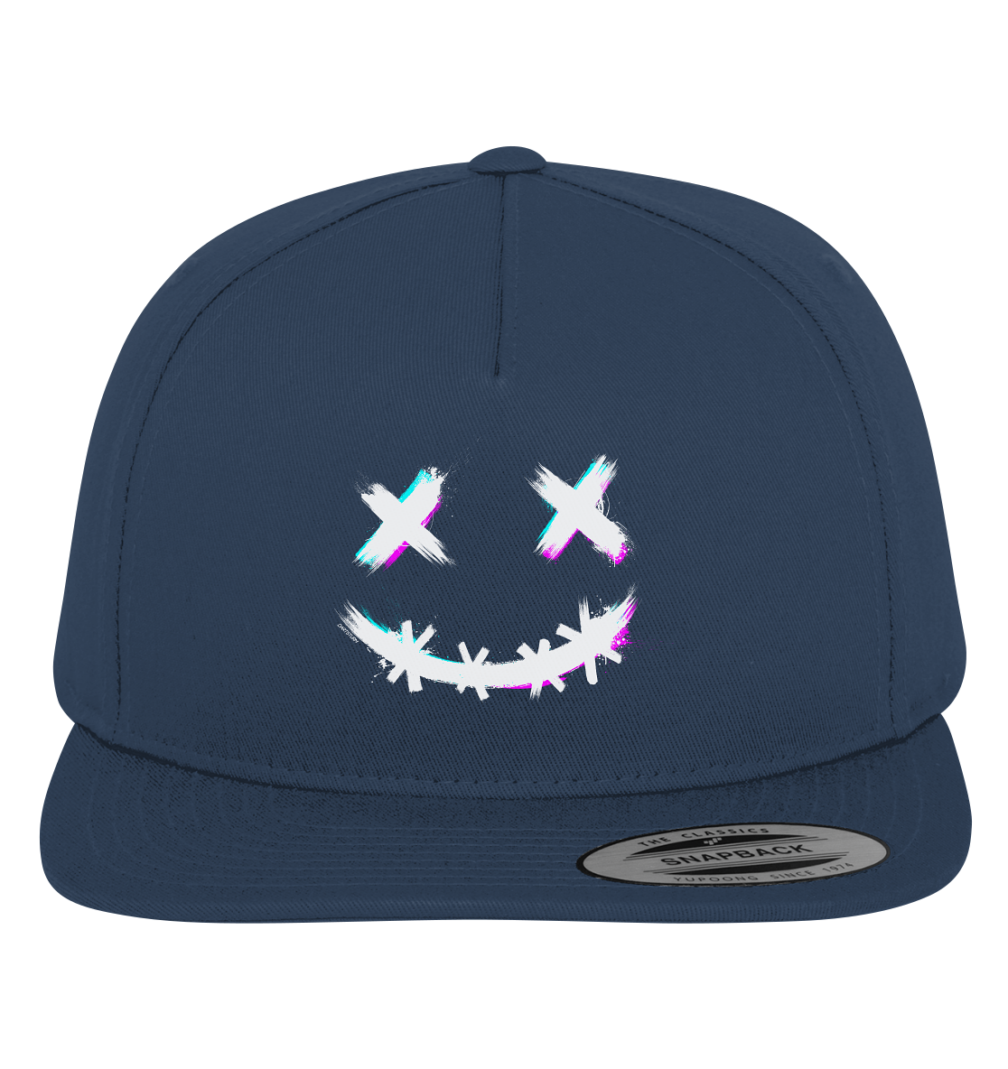 DartSturm - Scary Smile - Weiß - Premium Snapback