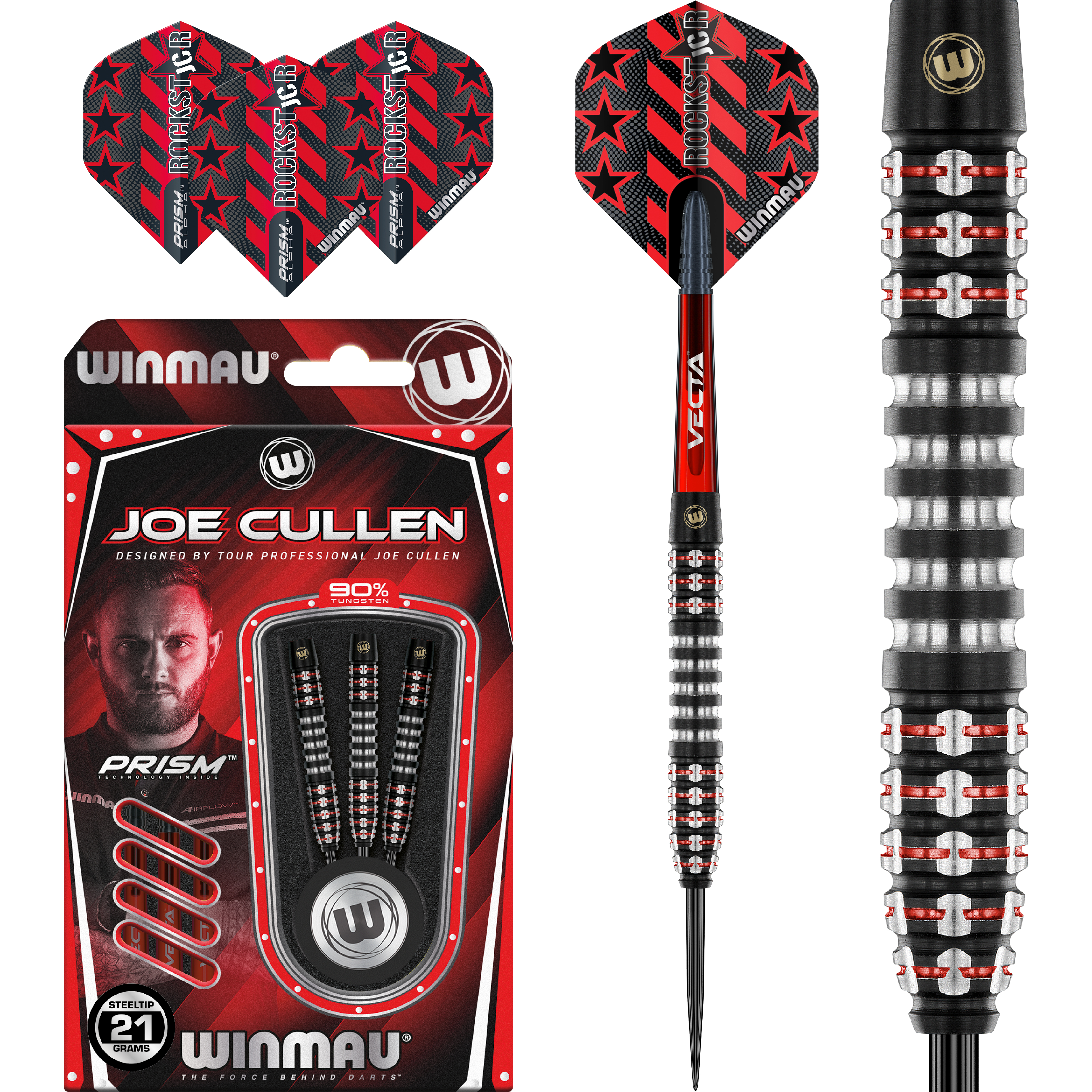 Winmau-Joe-Cullen-Ignition-Steeldart-Collage Winmau - Joe Cullen Ignition - Steeldart