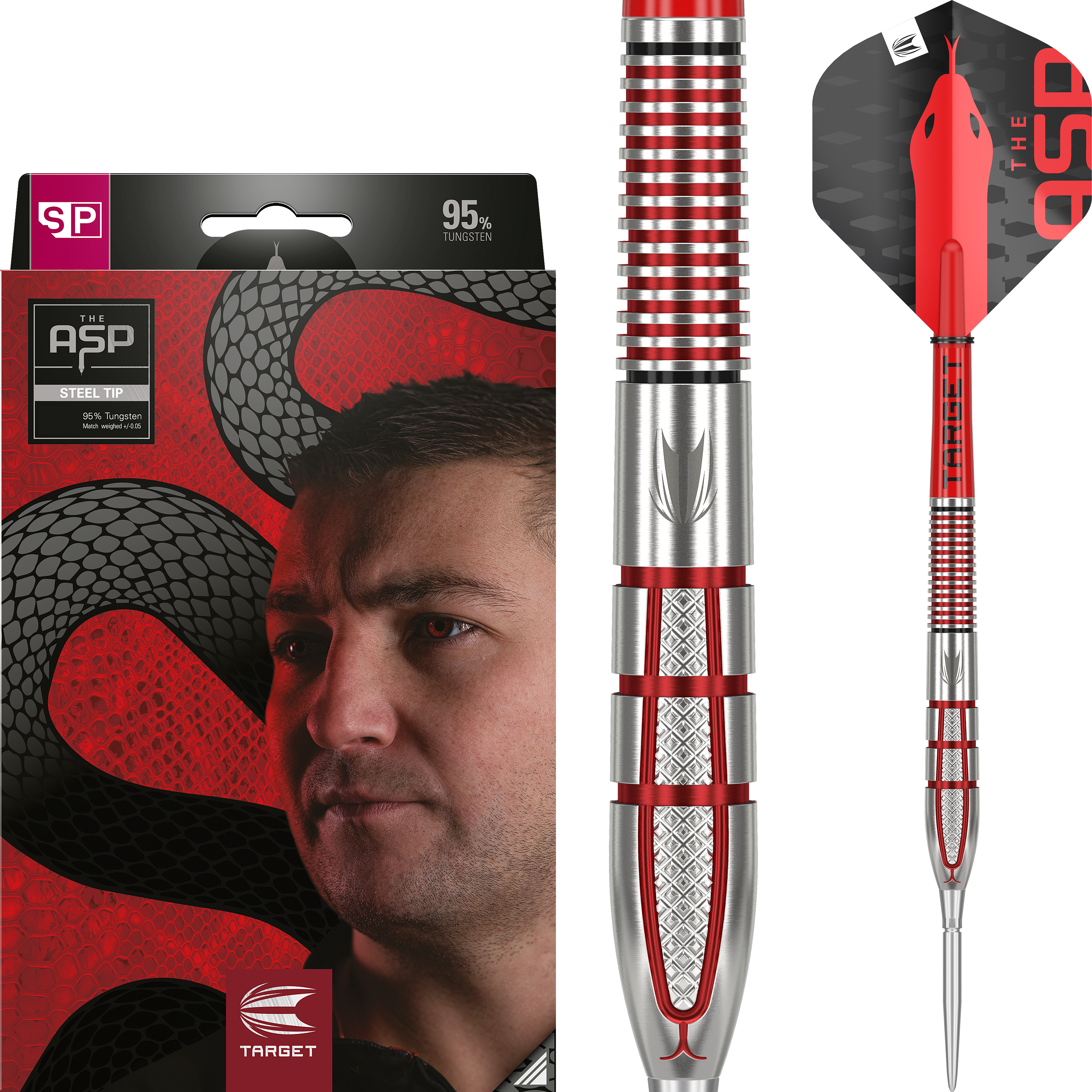 Target - Swiss Point - Nathan Aspinall GEN 2 95% - Steeldart Target - Swiss Point - Nathan Aspinall GEN 2 95% - Steeldart