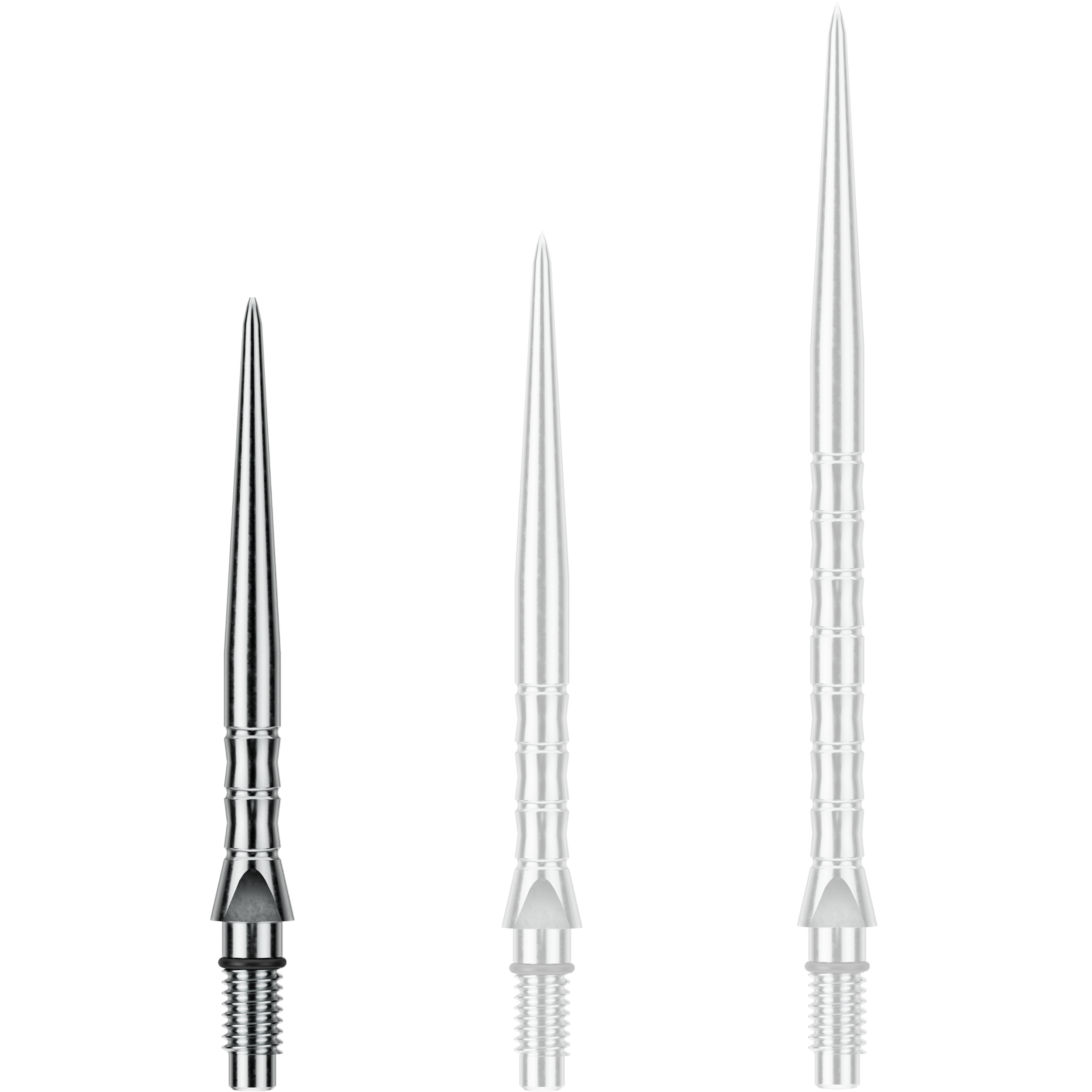 Winmau - Switch Point Wave - Silber Winmau - Switch Point Wave - Silber