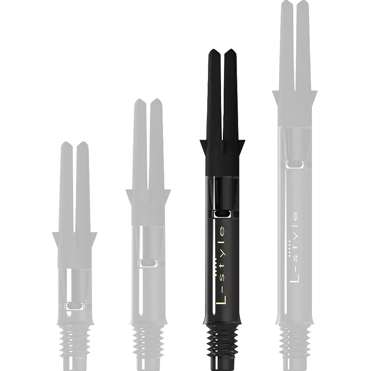 L-Style - Carbon Silent Straight Spinner - Schwarz L-Style - Carbon Silent Straight Spinner - Schwarz