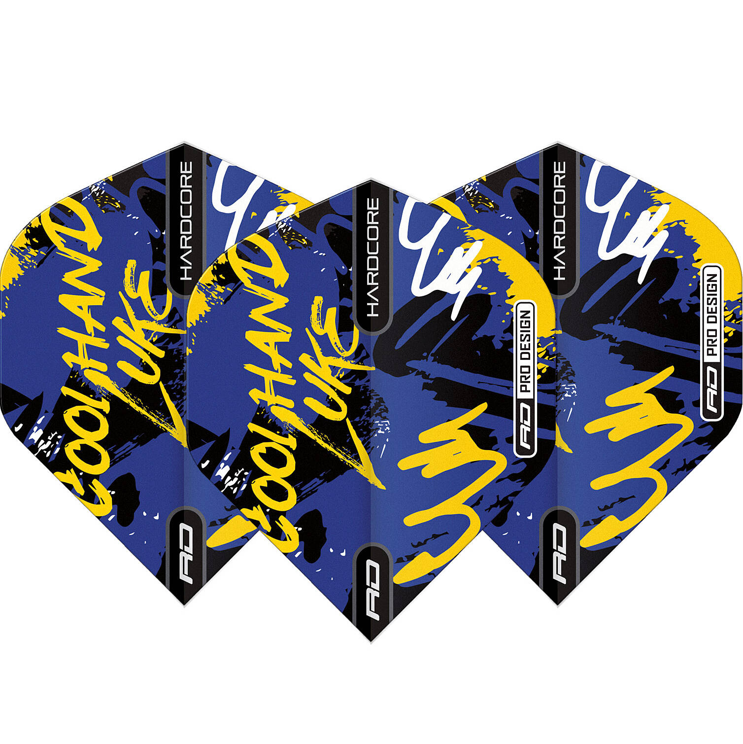 Red-Dragon-Hardcore-Luke-Humphries-Graffiti-Flight-Standard-Blau-Set Red Dragon - Pro Design Luke Humphries Flight - Standard