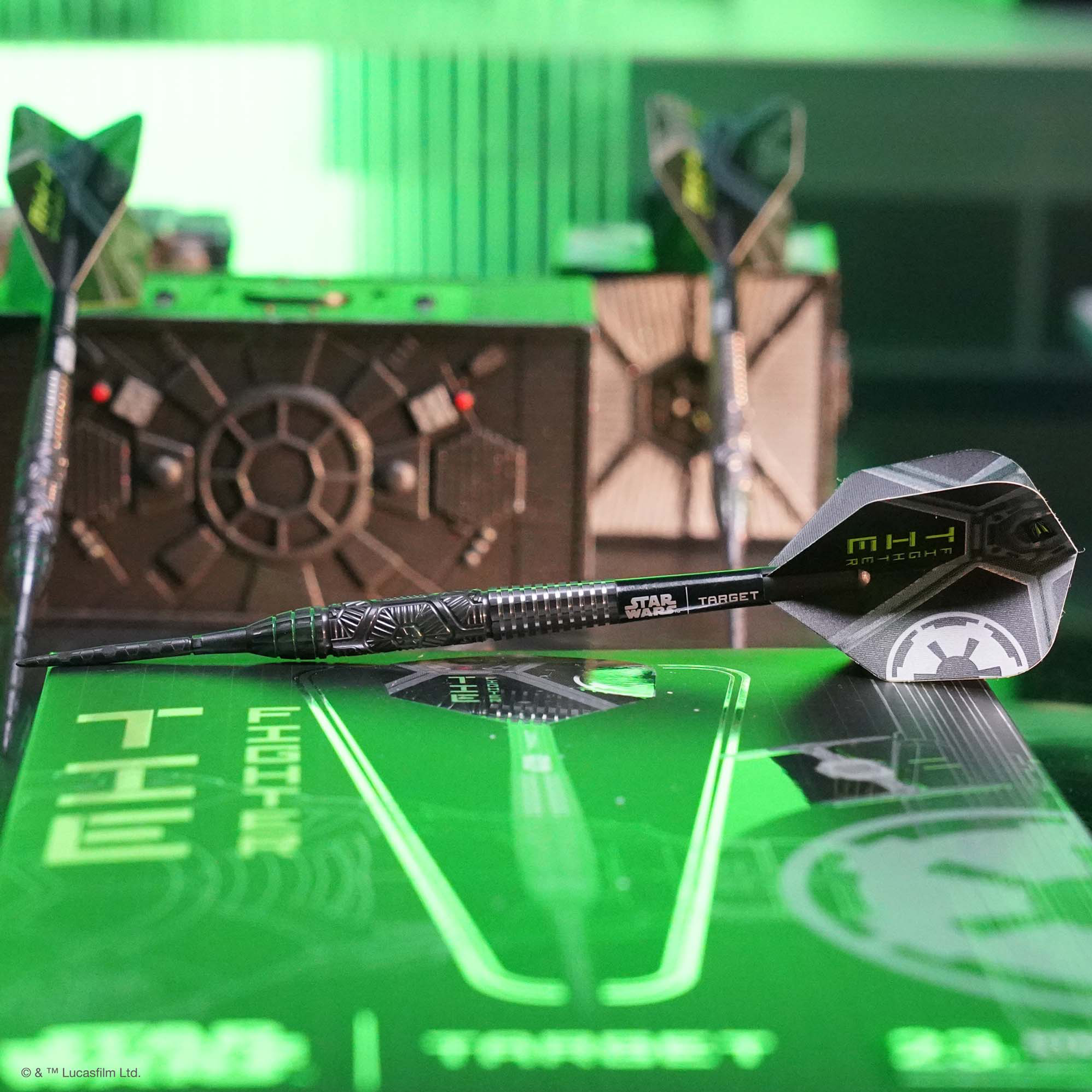 Target - Swiss Point - Star Wars Tie Fighter - Steeldart Target - Swiss Point - Star Wars Tie Fighter - Steeldart