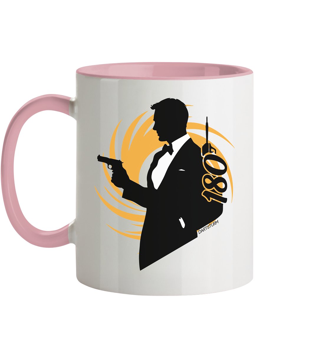 DartSturm - Dart Agent - Tasse zweifarbig DartSturm - Dart Agent - Tasse zweifarbig