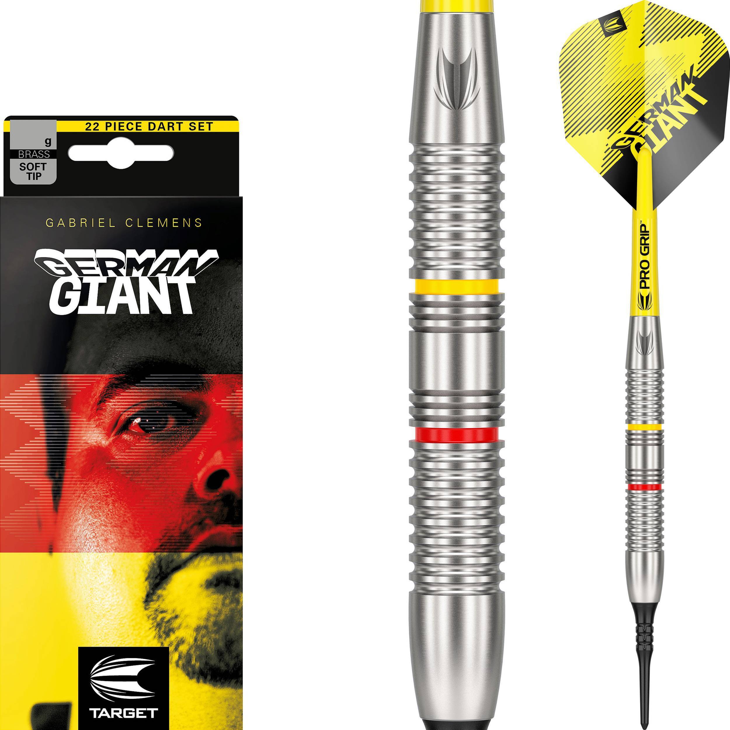 Target-Gabriel-Clemens-Brass-Softdart-Collage Target - Gabriel Clemens Brass - Softdart