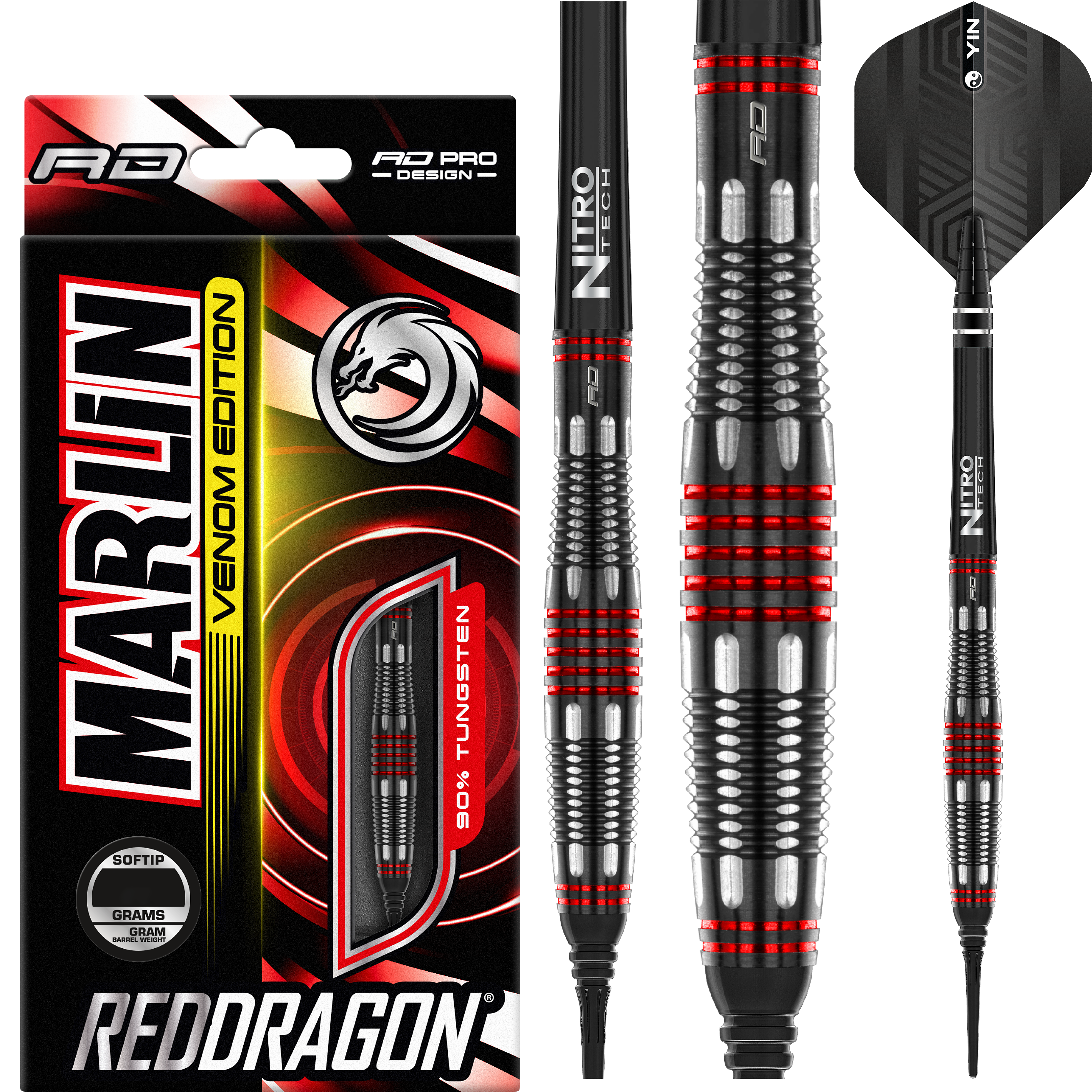 Red Dragon - Marlin Venom - Softdart Red Dragon - Marlin Venom - Softdart