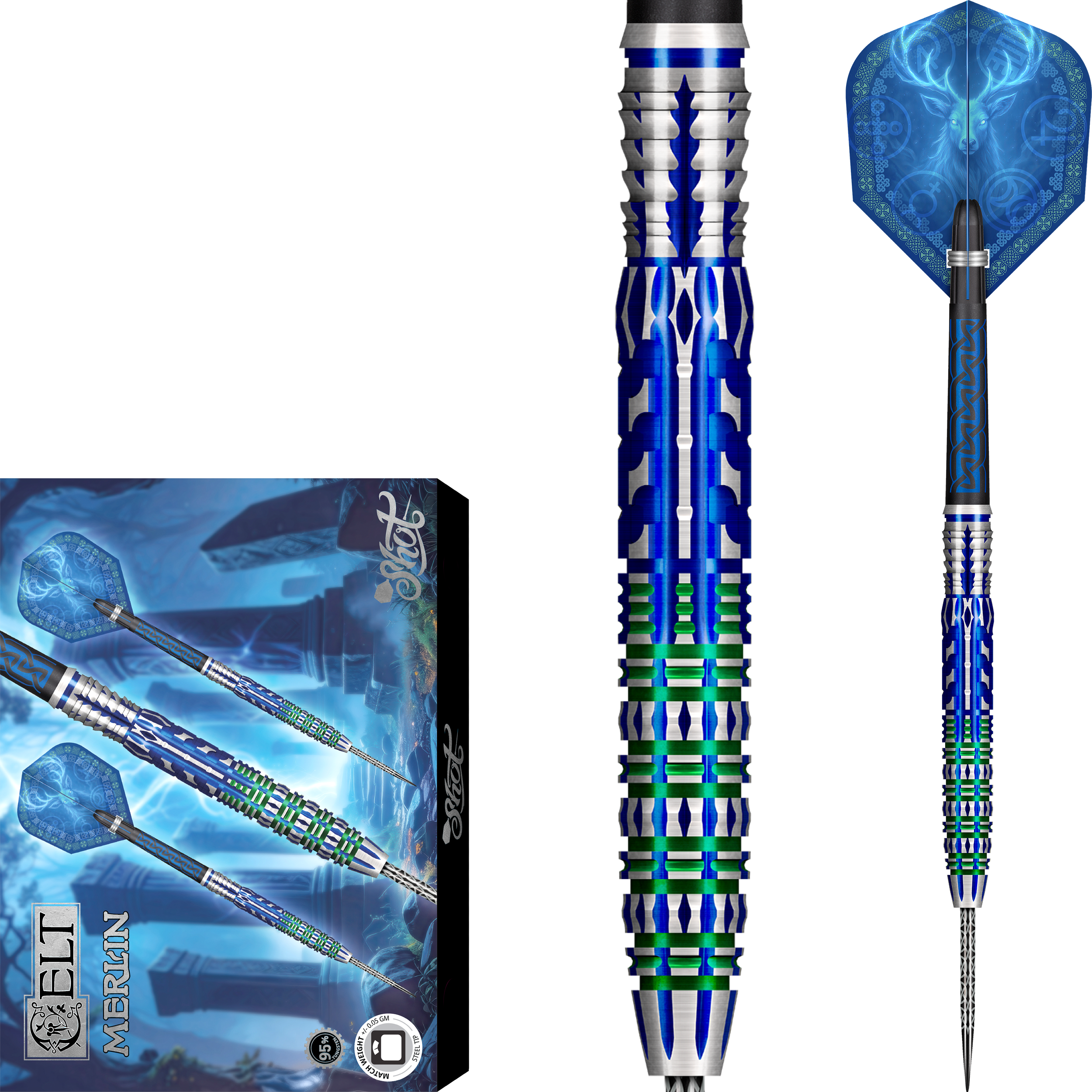 Shot - Celt Merlin - Steeldart
