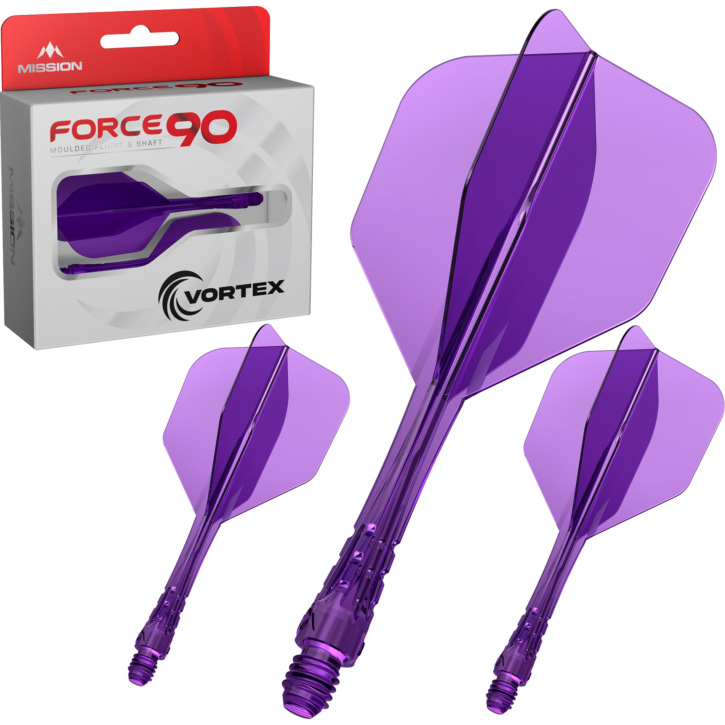 Mission - Force 90 Vortex Lila Transparent - No6 Mission - Force 90 Vortex Lila Transparent - No6