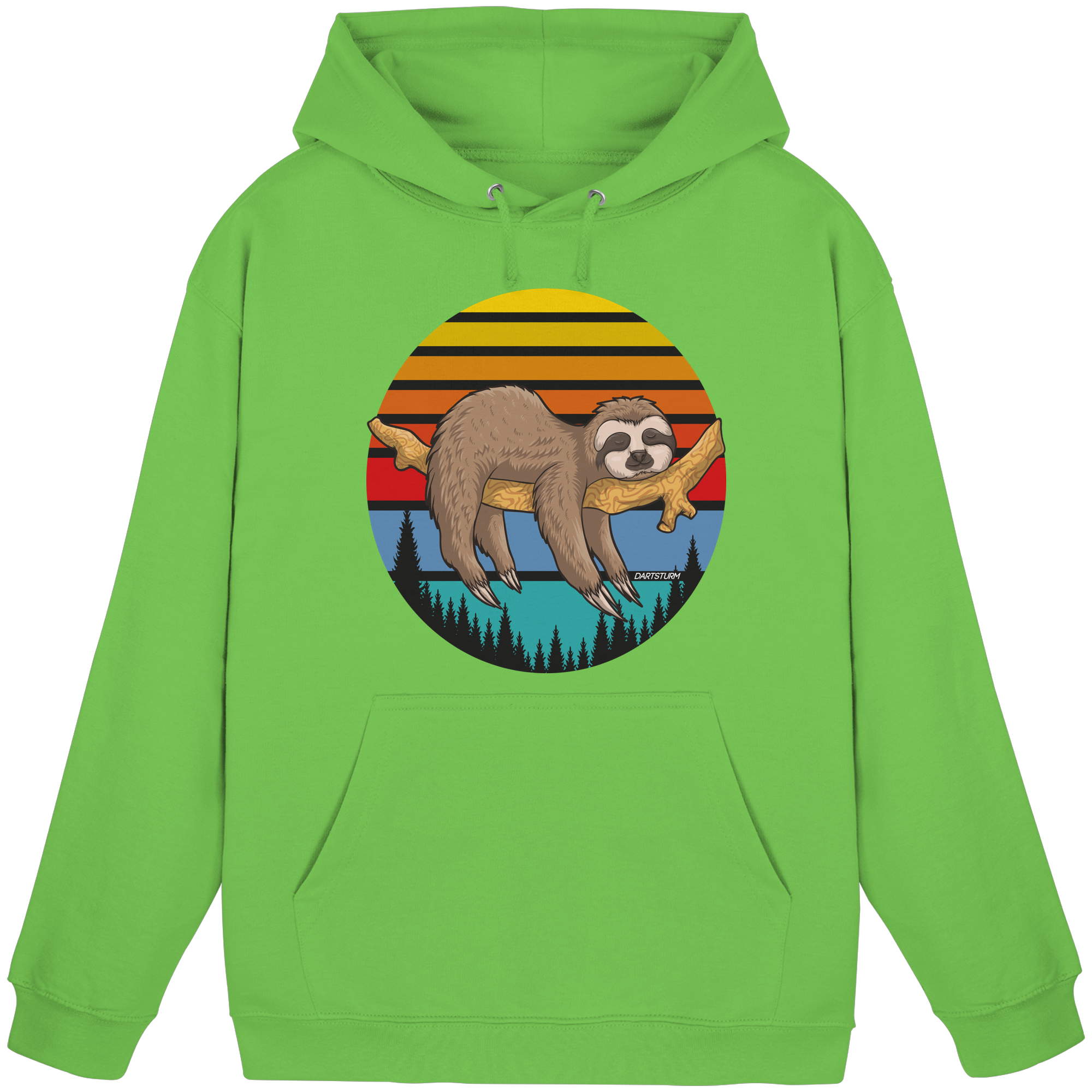 DartSturm - Lazy Sloth - Basic Unisex Hoodie