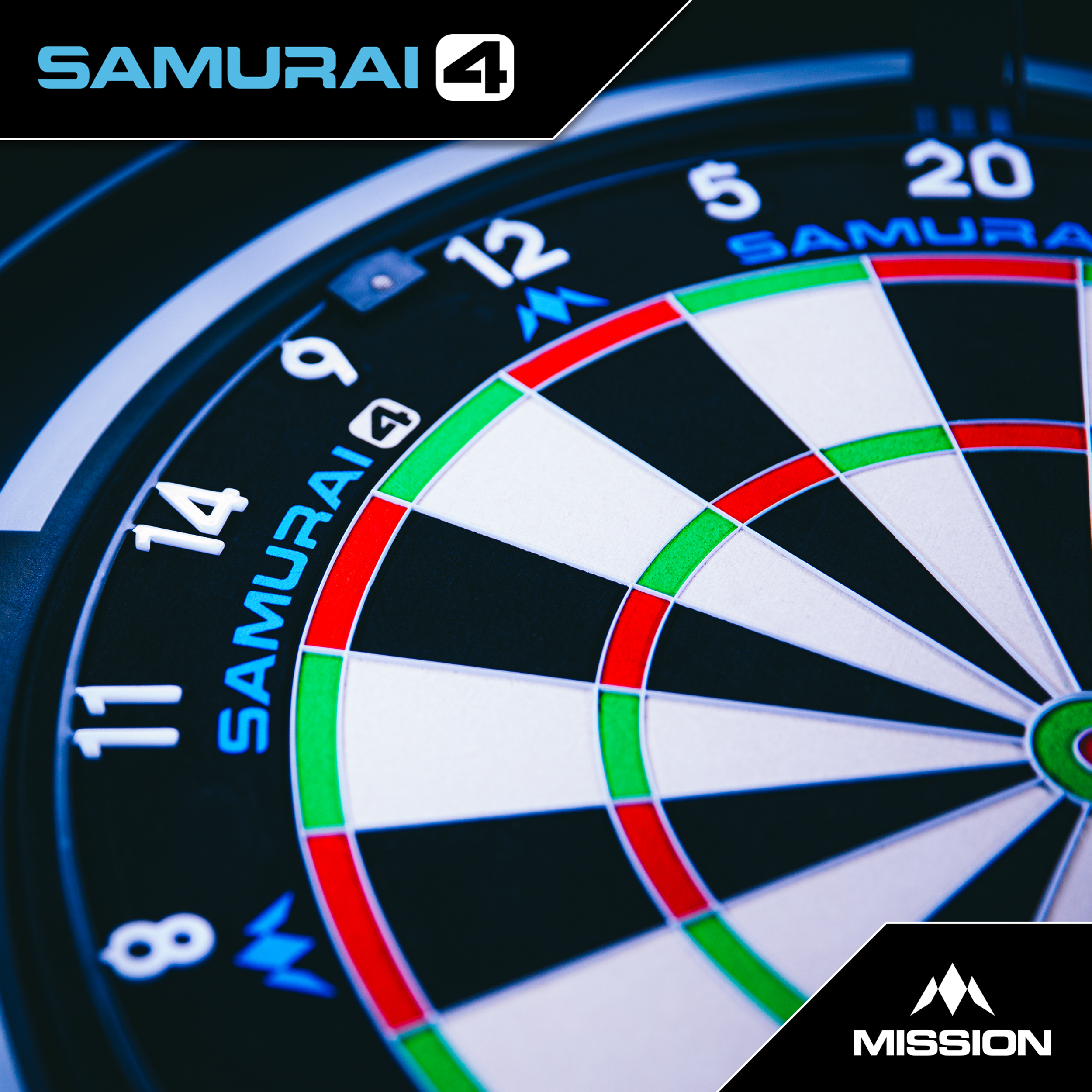Mission - Samurai 4 Dartboard Mission - Samurai 4 Dartboard