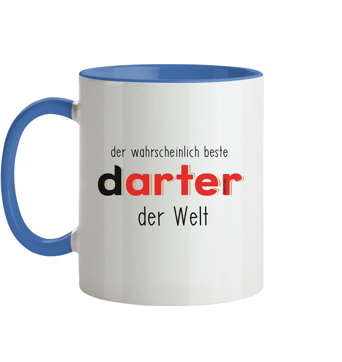 DartSturm - Der wahrscheinlich beste darter der Welt Schwarz - Tasse zweifarbig DartSturm - Der wahrscheinlich beste darter der Welt Schwarz - Tasse zweifarbig