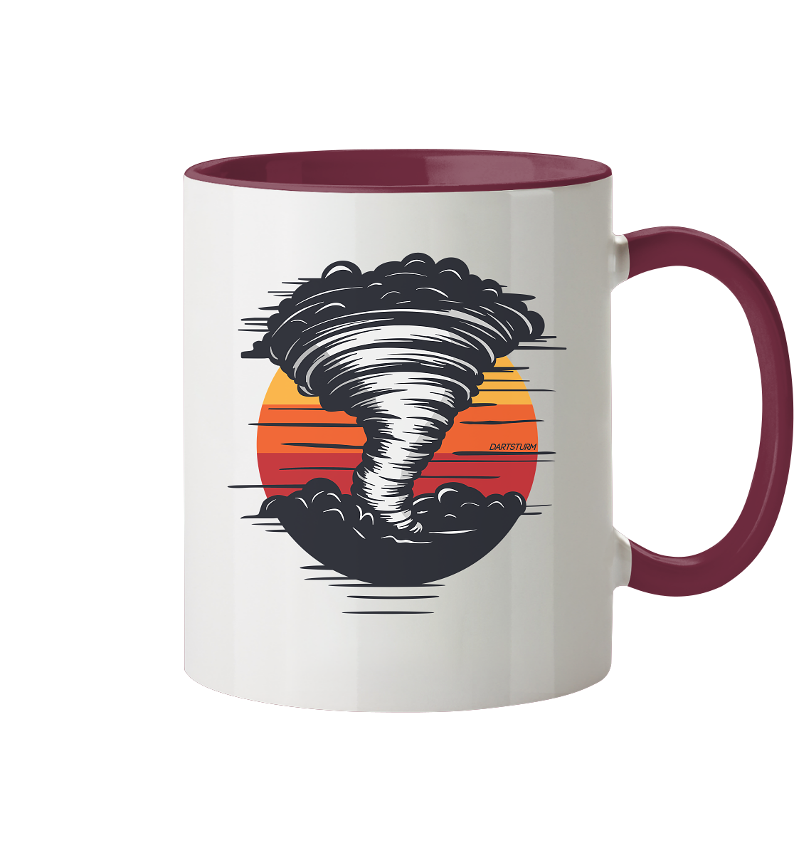 DartSturm - Twister - Tasse zweifarbig