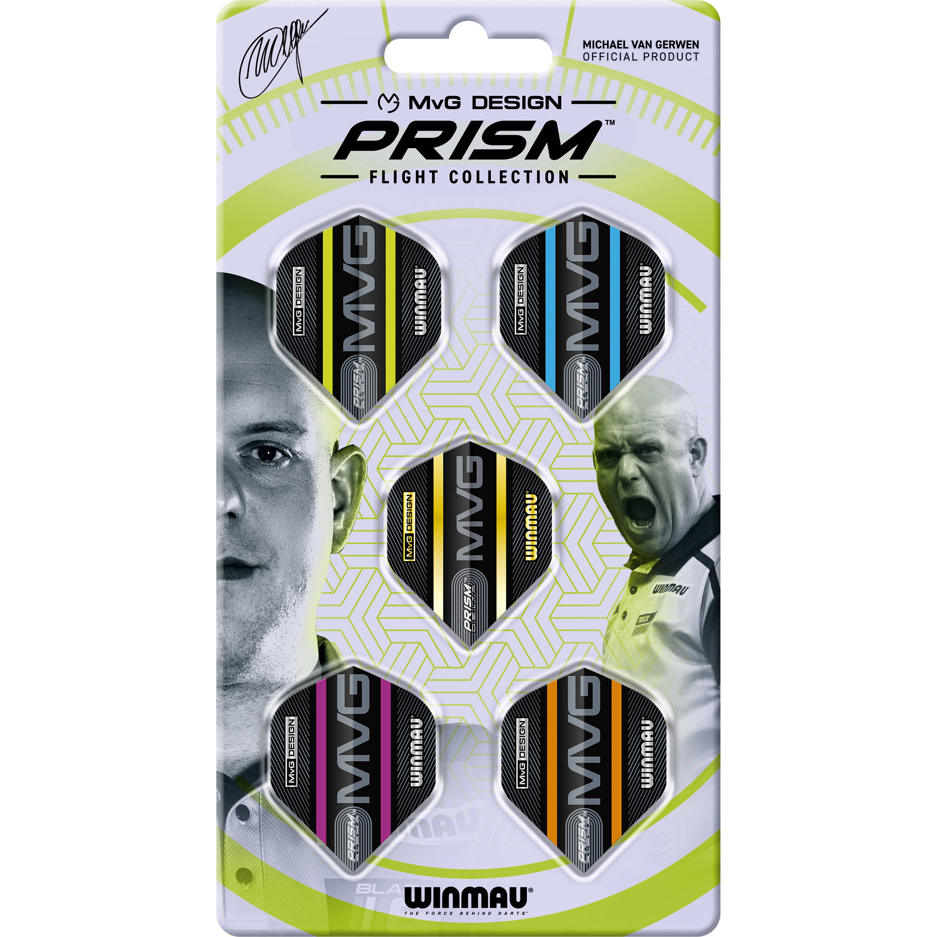 Winmau-MvG-Prism-Flight-Collection Winmau - MvG Prism Flight Collection
