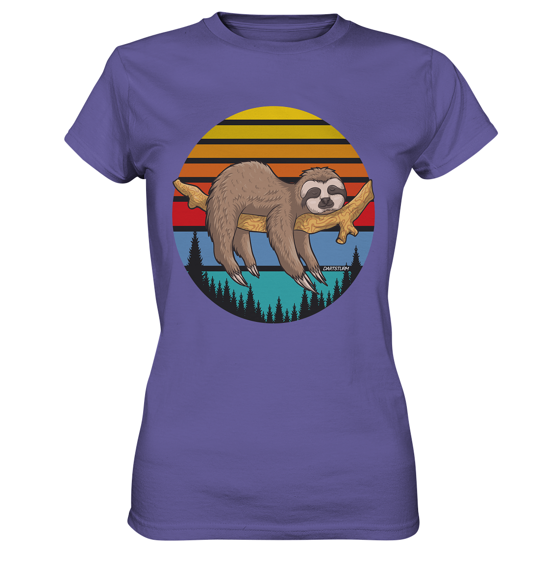 DartSturm - Lazy Sloth - Ladies Premium Shirt