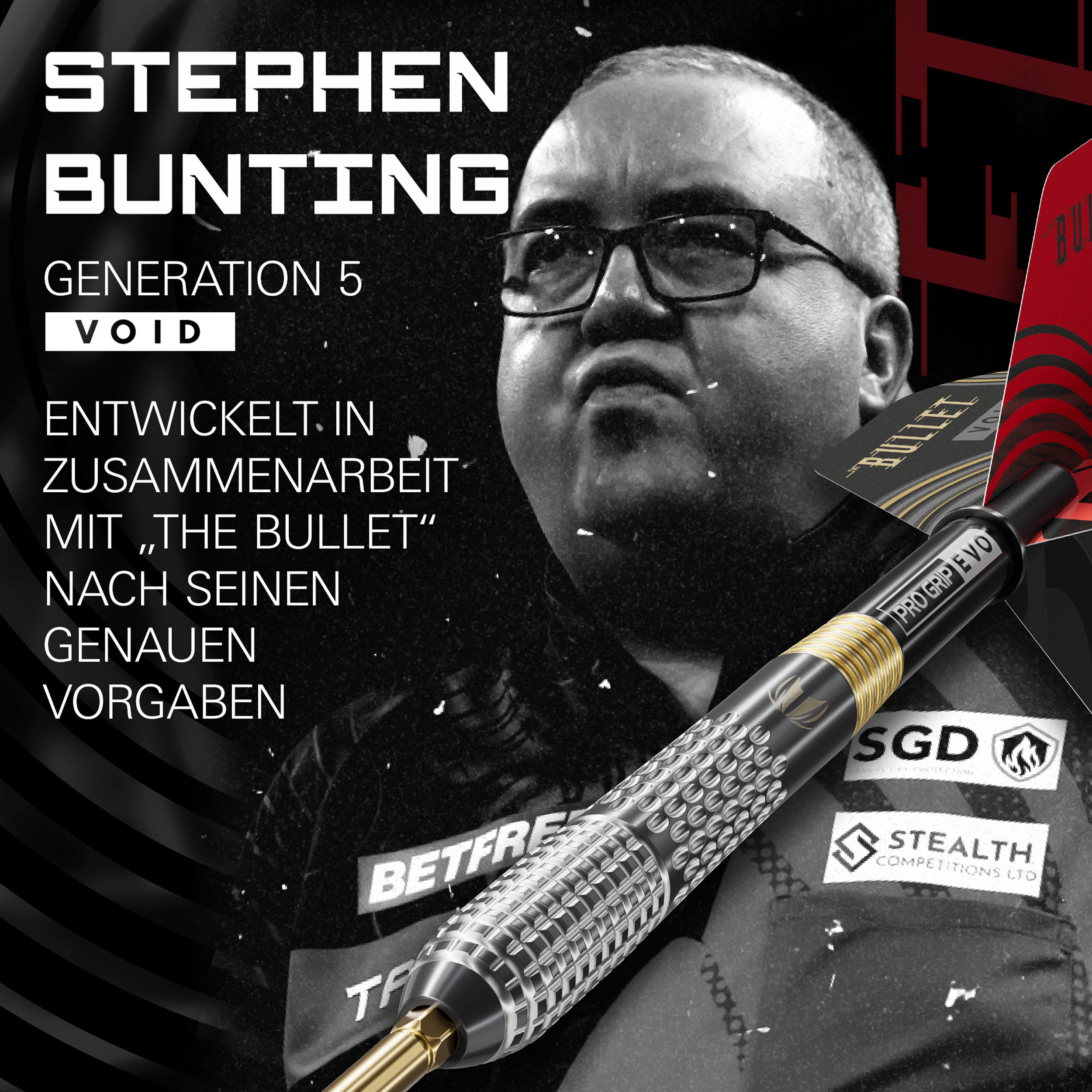 Target - Swiss Point - Stephen Bunting - GEN 5 Void - Steeldart