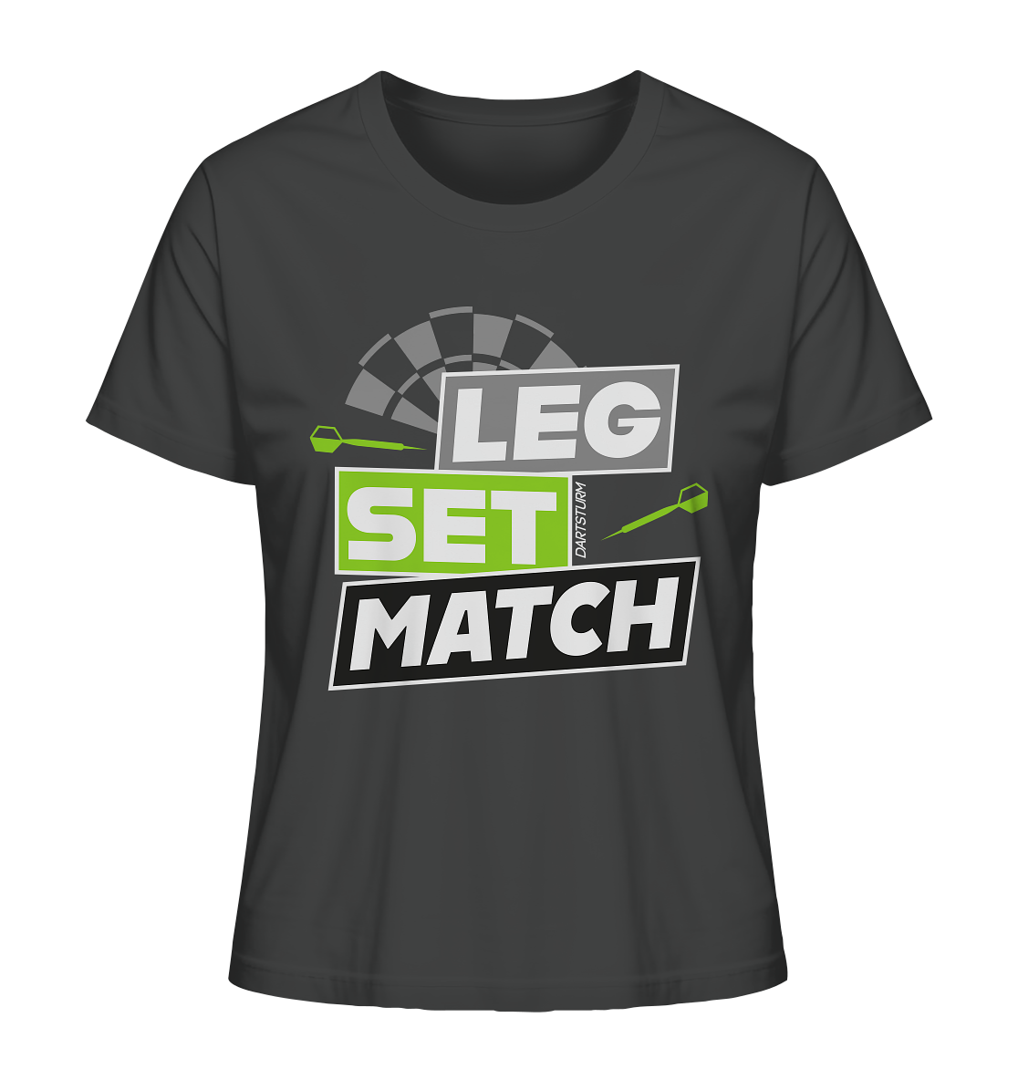DartSturm - Leg Set Match - Ladies Organic Shirt