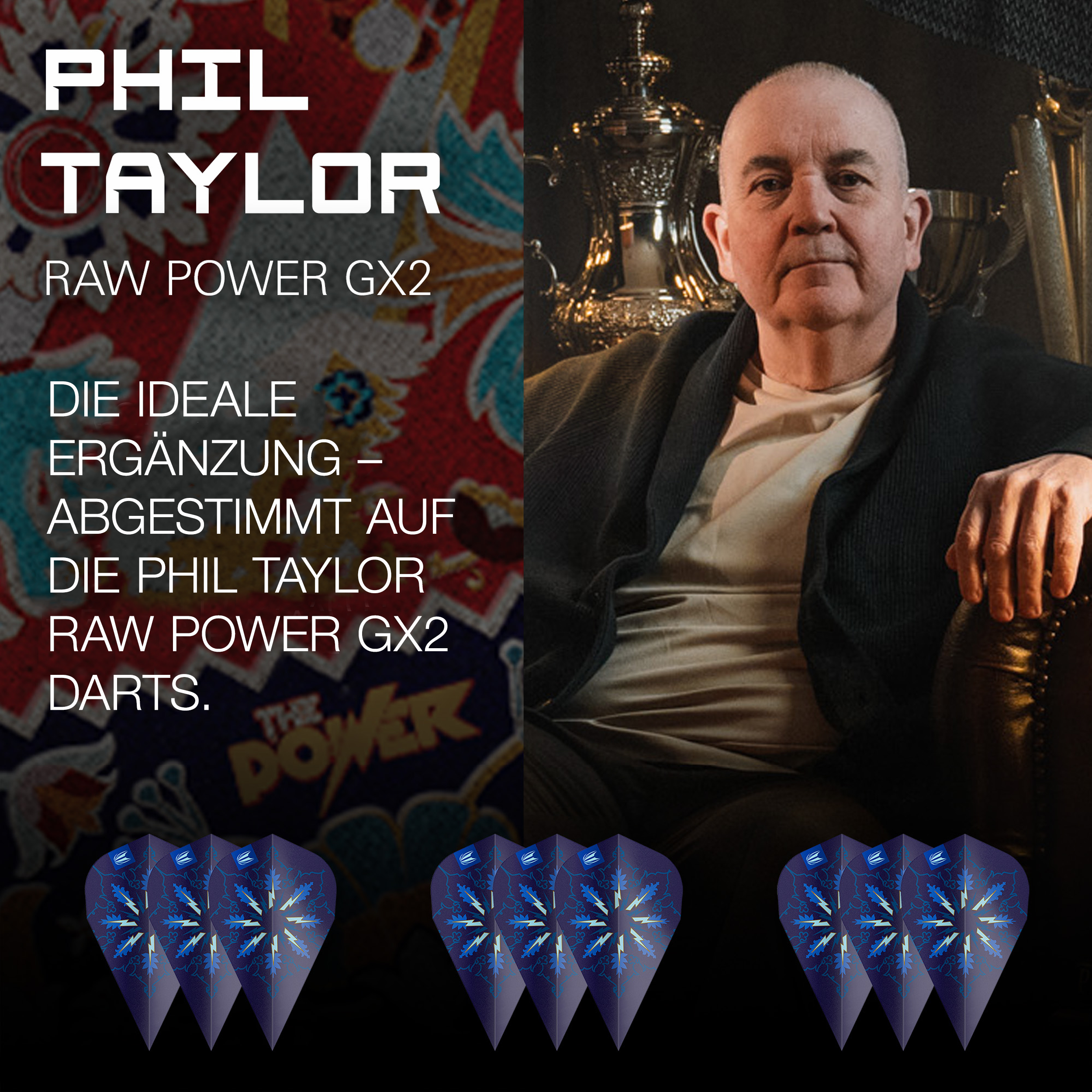 Target - Pro.Ultra Phil Taylor GX2 - Dartflight Target - Pro.Ultra Phil Taylor GX2 - Dartflight