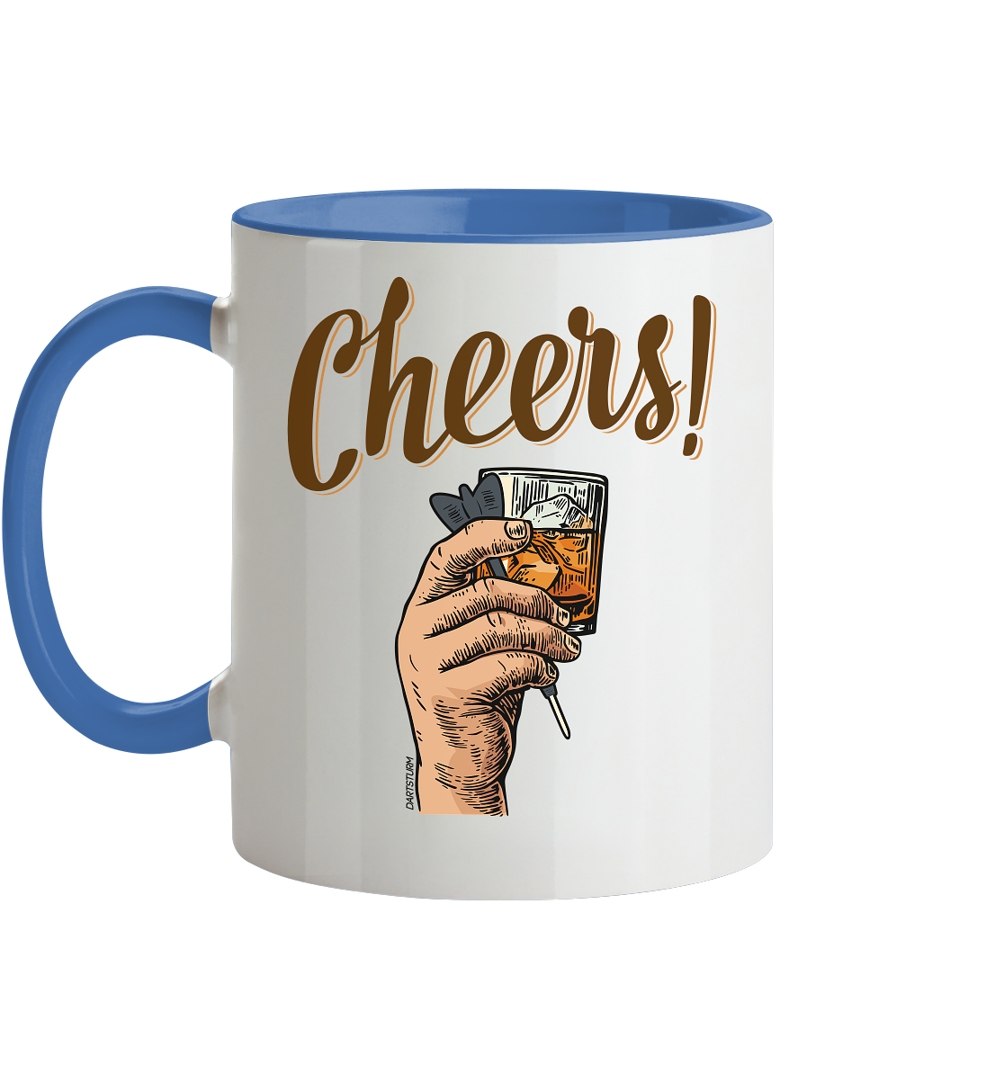 DartSturm - Cheers - Tasse zweifarbig DartSturm - Cheers - Tasse zweifarbig