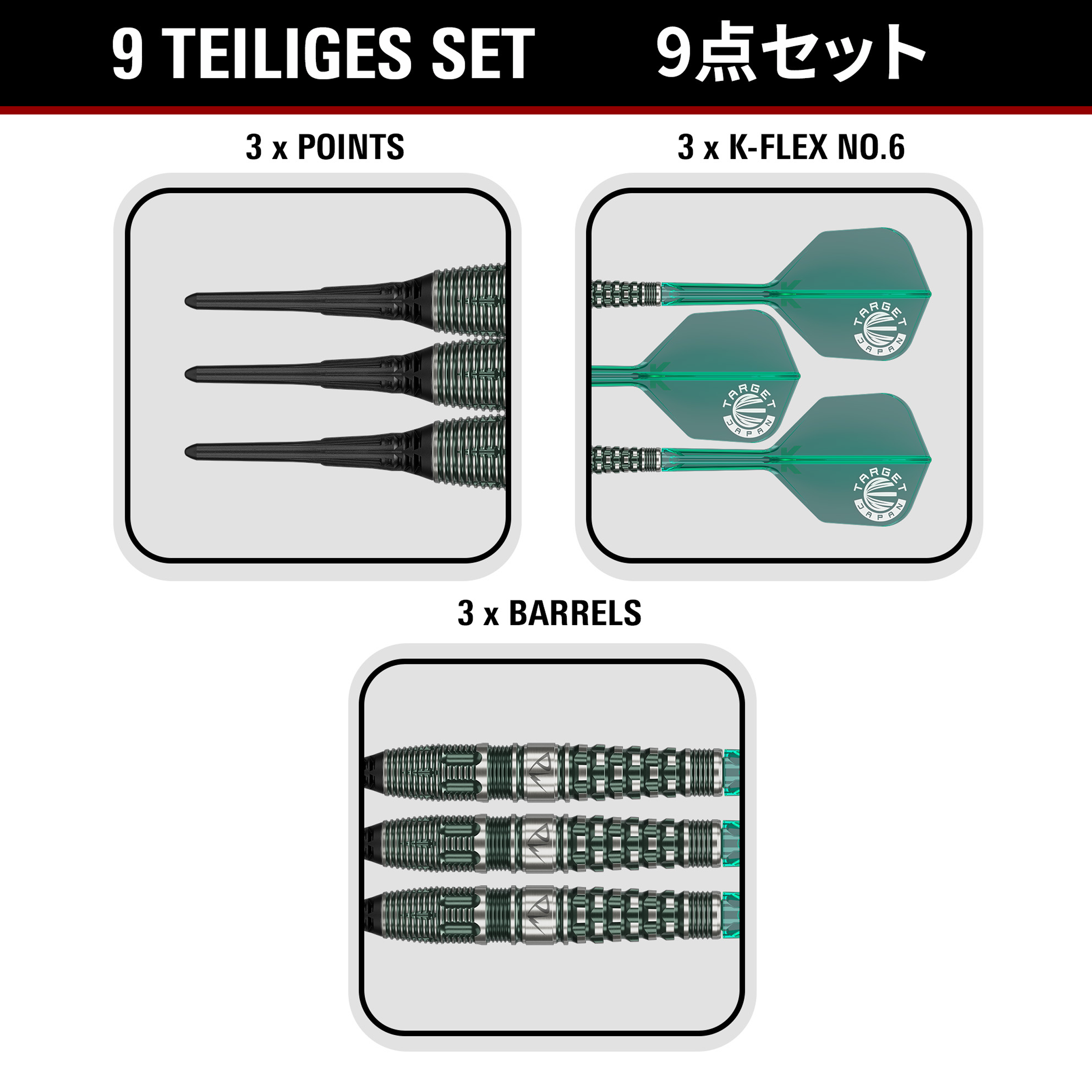 Target Japan - Tan Phuay Wei GEN 3 - Softdart