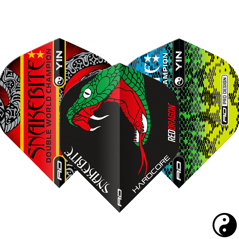 Red Dragon - Yin Yang Peter Wright Flightset Red Dragon - Yin Yang Peter Wright Flightset