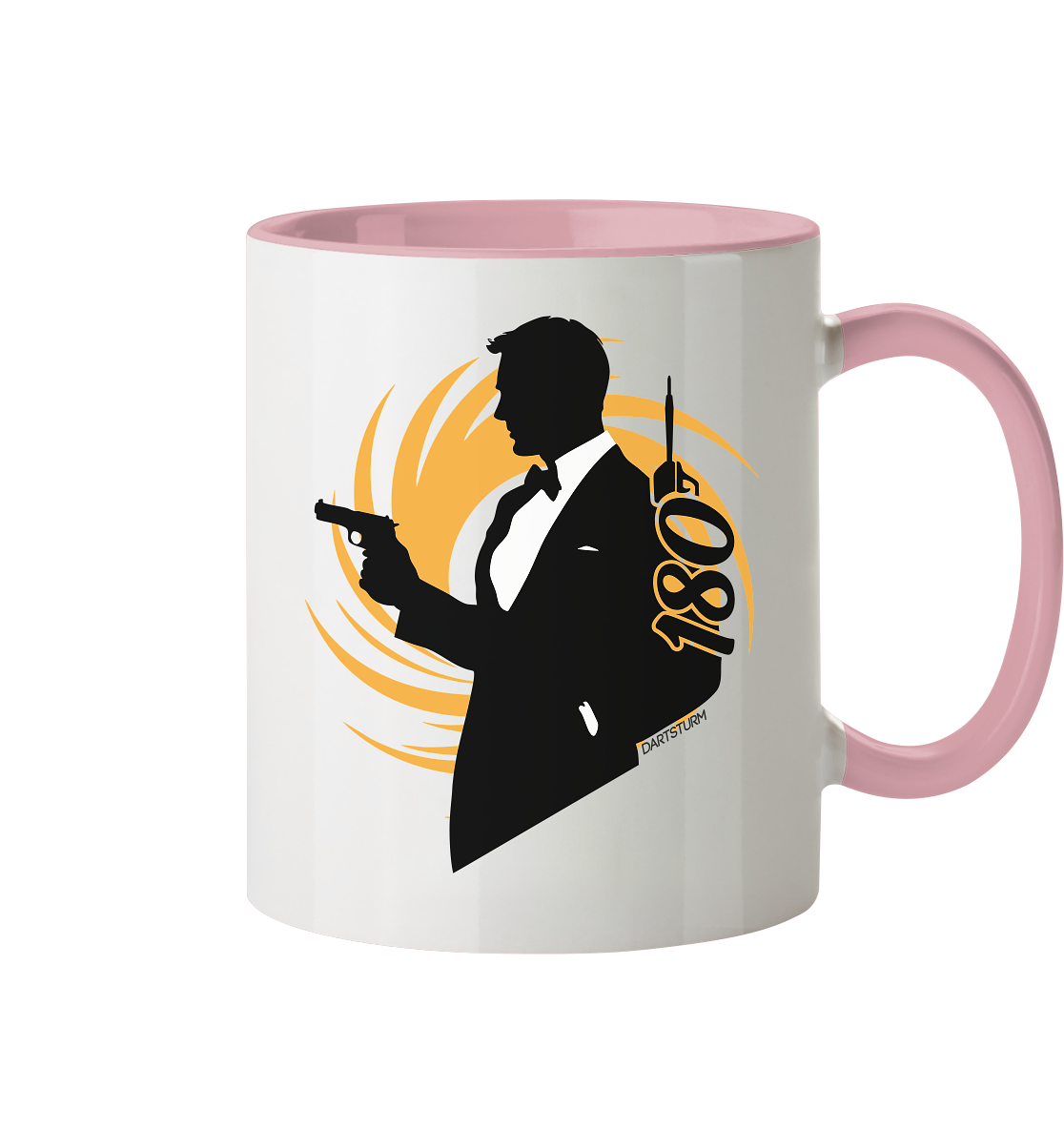DartSturm - Dart Agent - Tasse zweifarbig