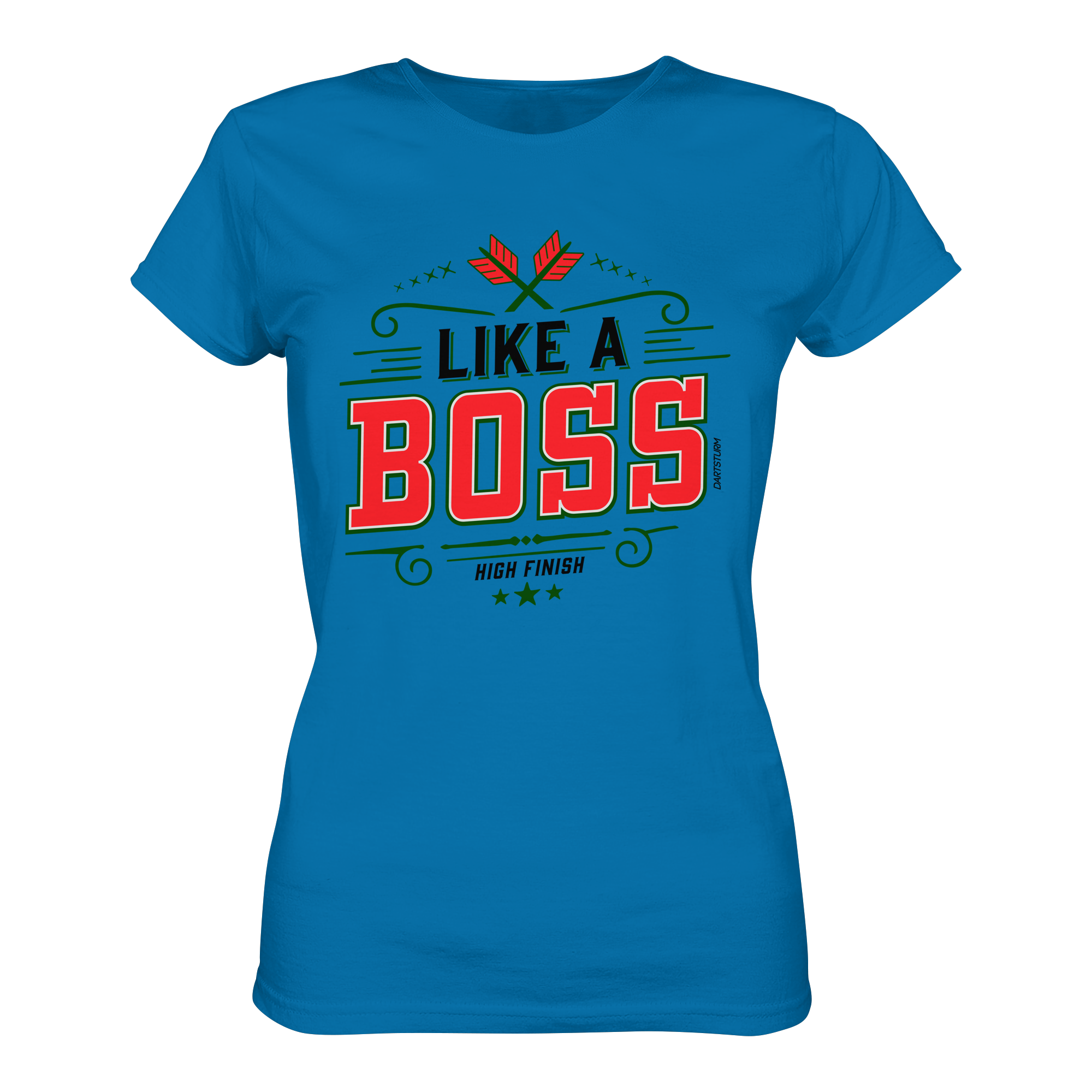 DartSturm - Like a Boss Red - Ladies Premium Shirt