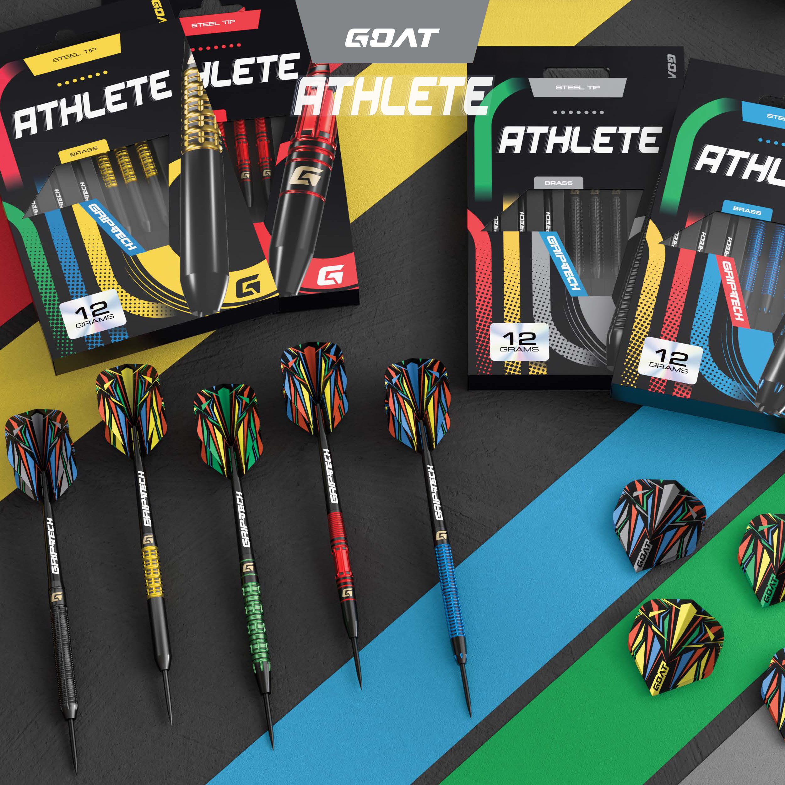 GOAT - Athlete Red Brass - Steeldart