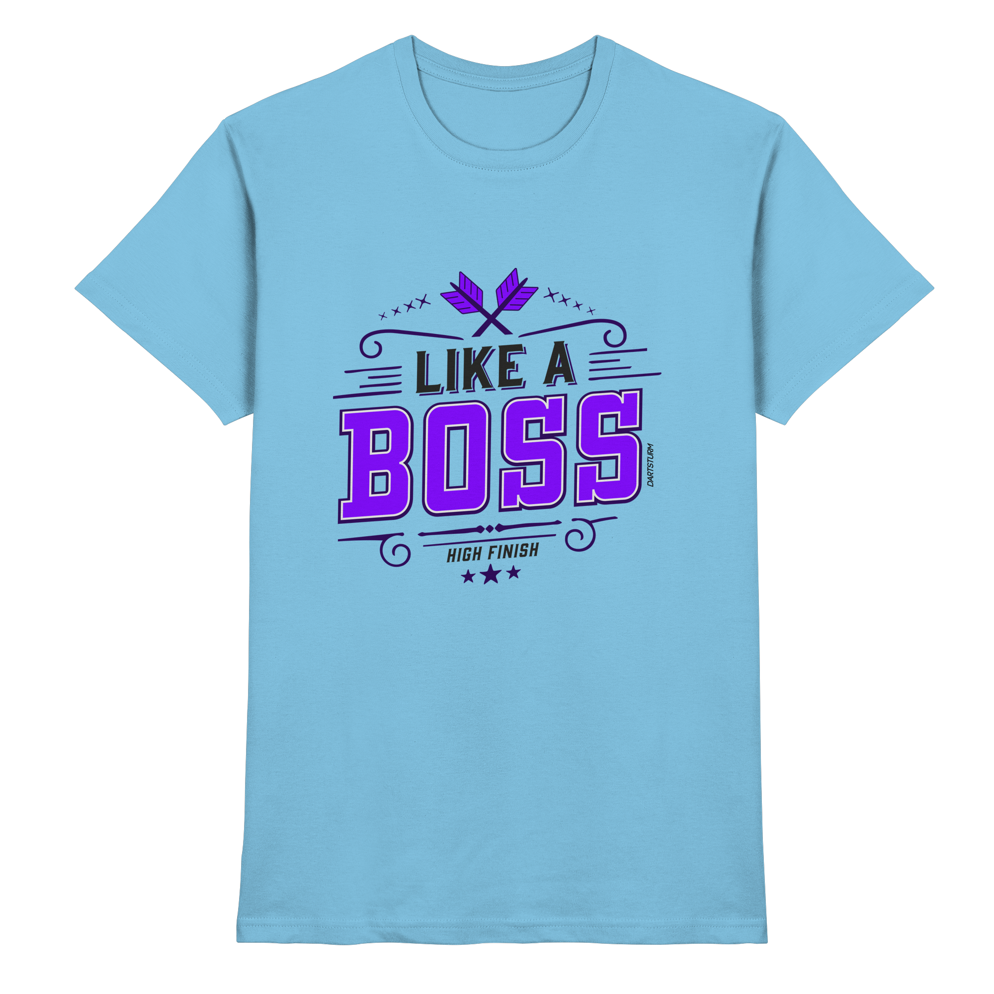 DartSturm - Like a Boss Purple - Premium Shirt