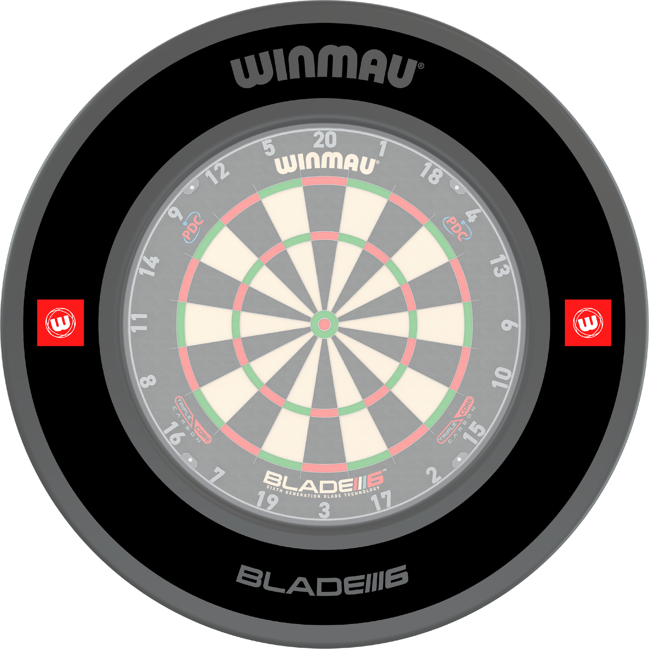 Winmau - Pro-Line Schwarz 1.0 - Surround Winmau - Pro-Line Schwarz 1.0 - Surround
