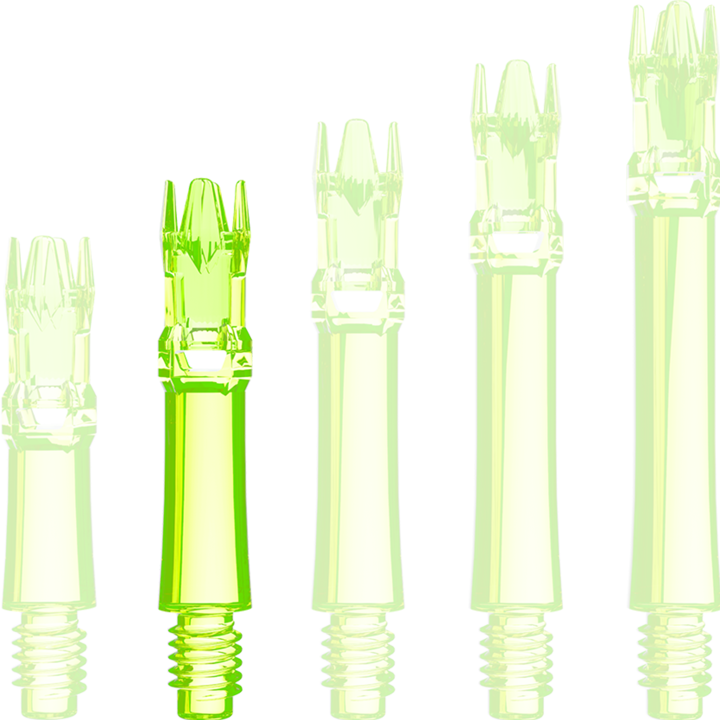 L-Style - L-System Shaft - Clear Neongelb L-Style - L-System Shaft - Clear Neongelb