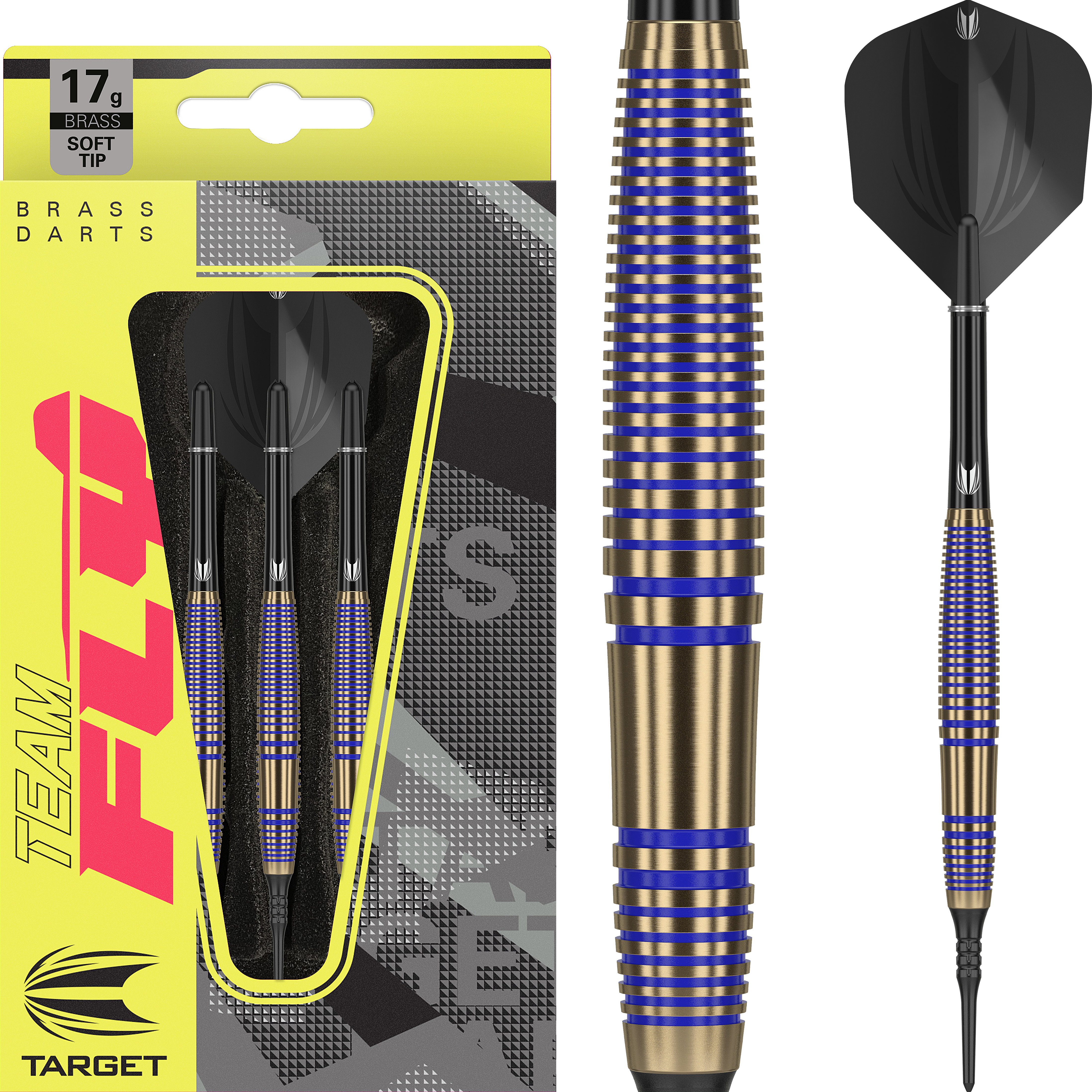 Target-JPN-Brass-Fly-B-Softdart-Collage Target Japan - Team Fly B - Softdart