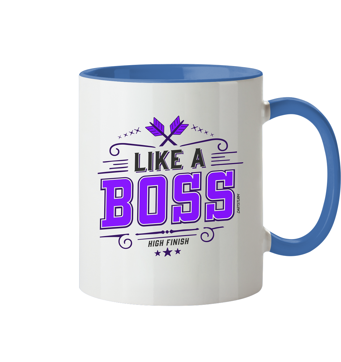 DartSturm - Like a Boss Purple - Tasse zweifarbig
