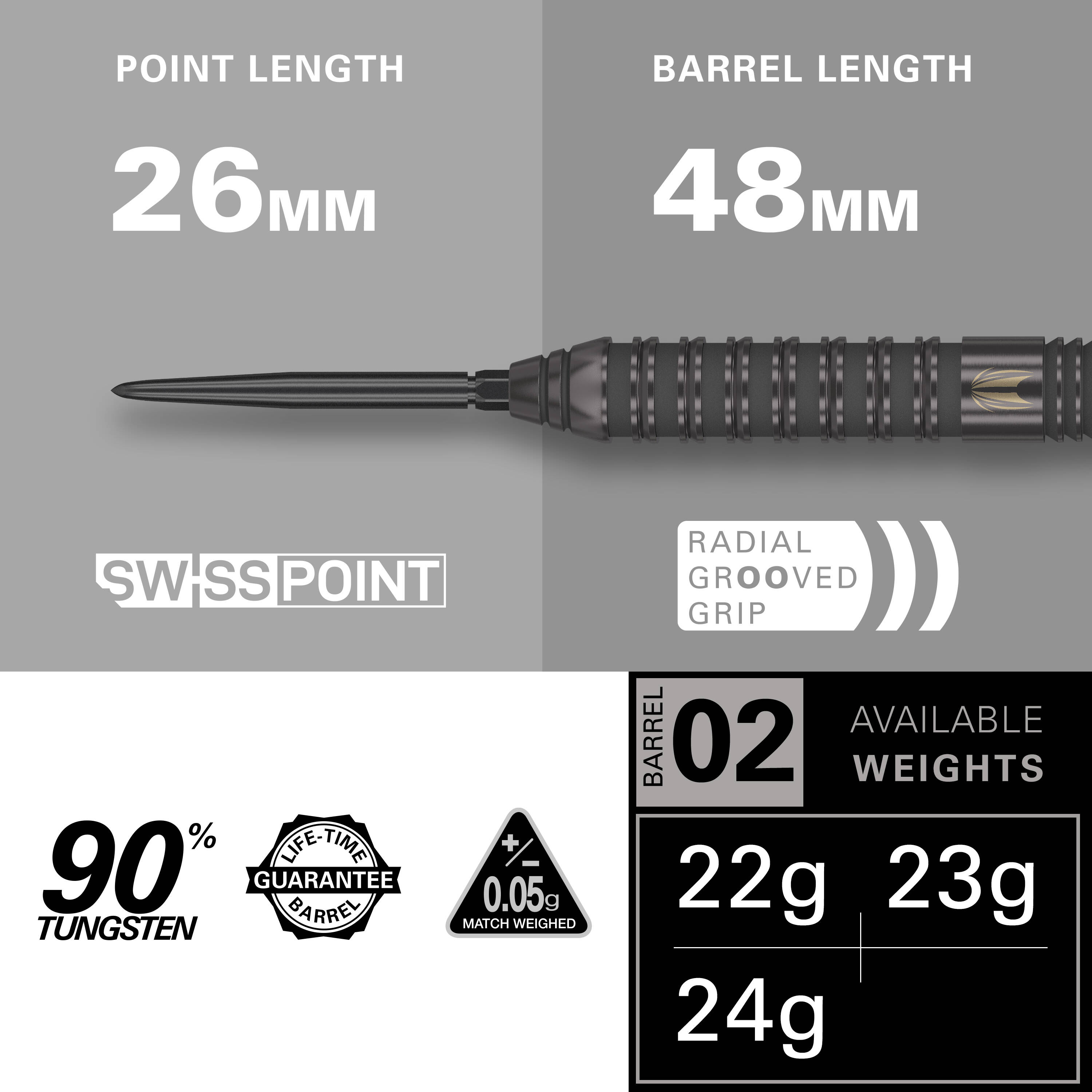 Target - Swiss Point - Bolide Void 02 - Steeldart Target - Swiss Point - Bolide Void 02 - Steeldart