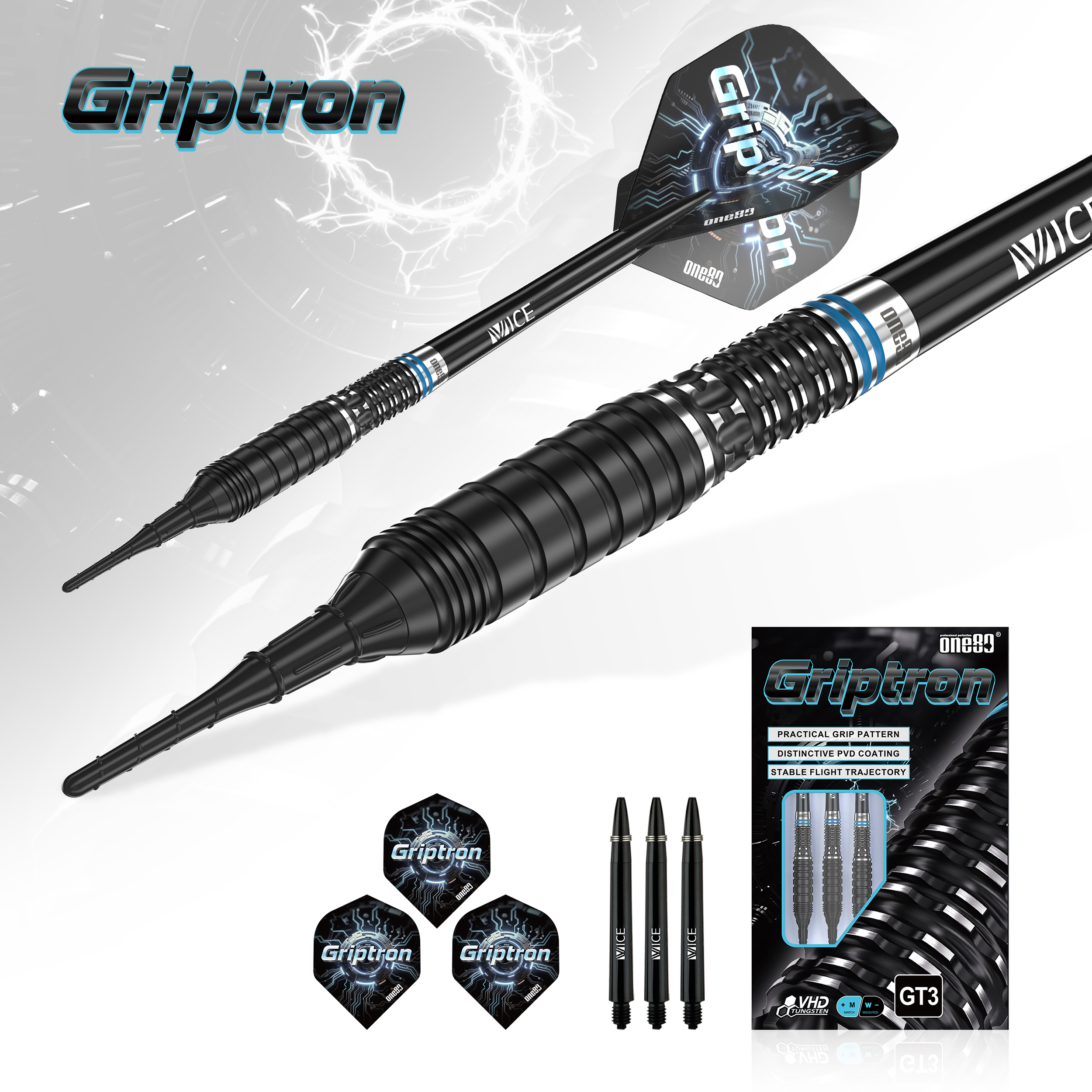 One80 - Griptron GT3 - Softdart One80 - Griptron GT3 - Softdart