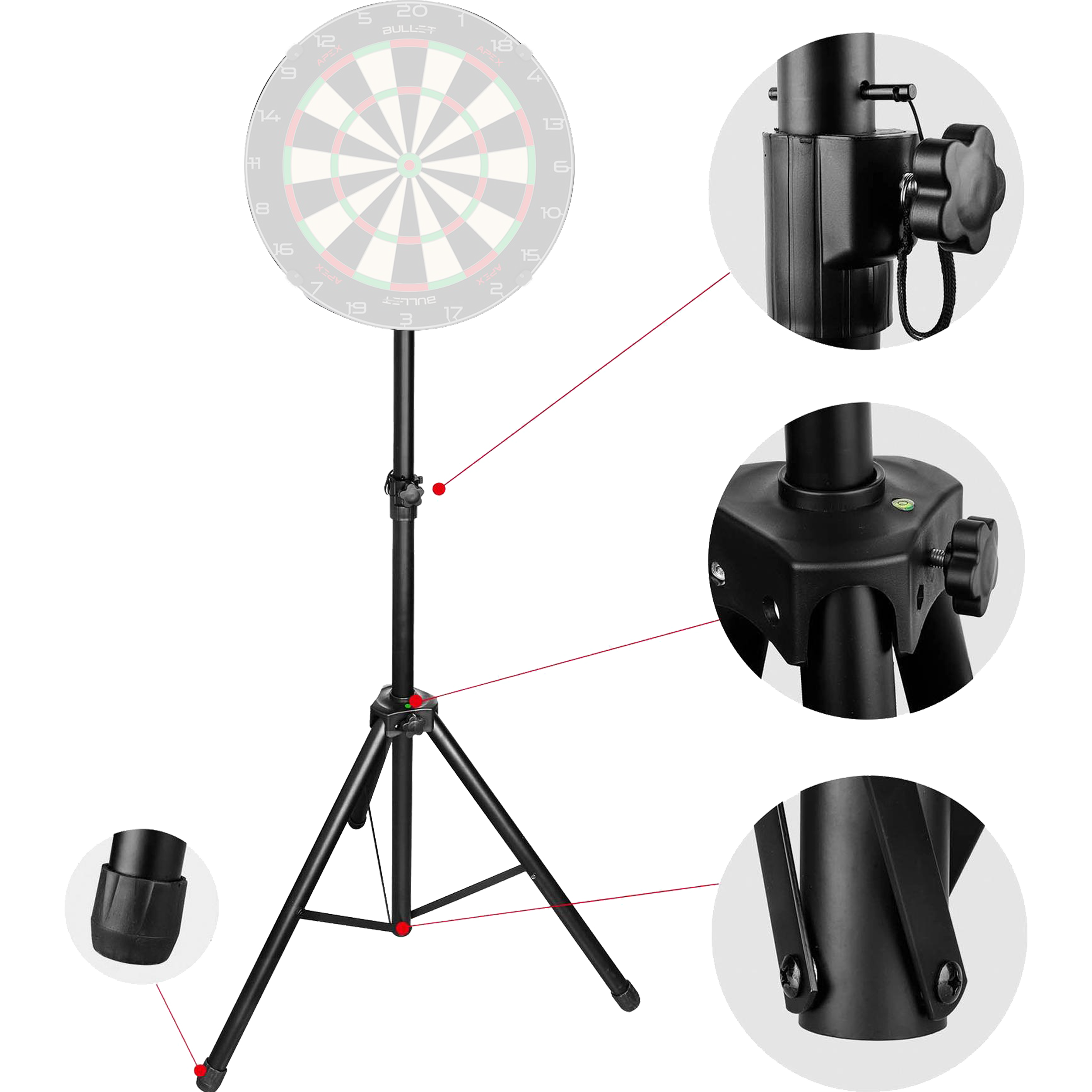 Bullet - Hybrid Dartständer Bullet - Hybrid Dartständer