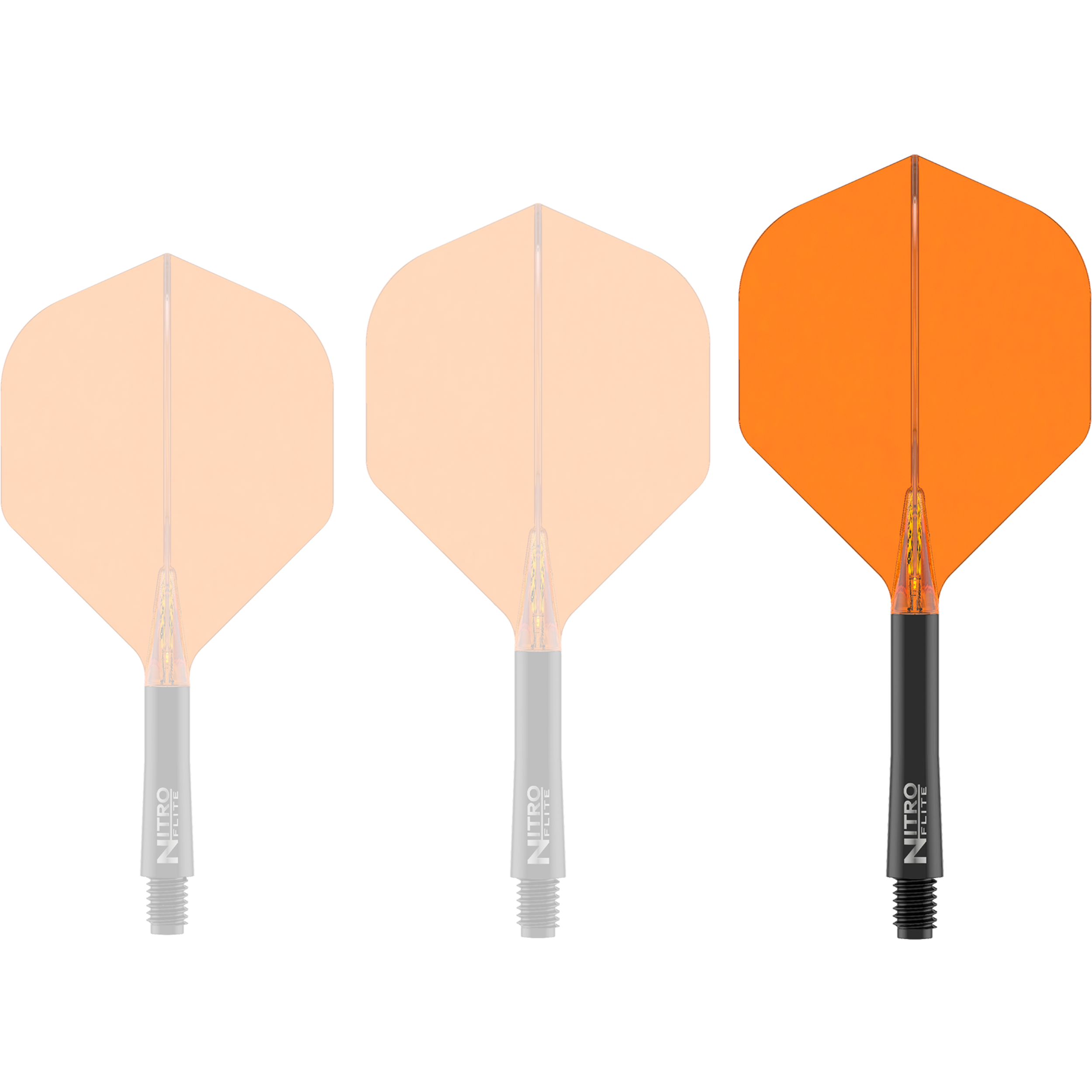 Red Dragon - Nitro Flite Flight Schwarz - Orange