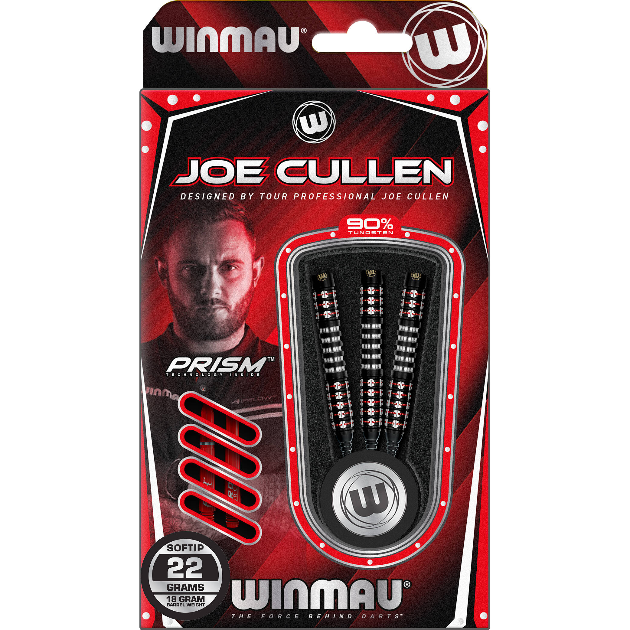 Winmau-Joe-Cullen-Ignition-Softdart-Verpackung Winmau - Joe Cullen Ignition - Softdart