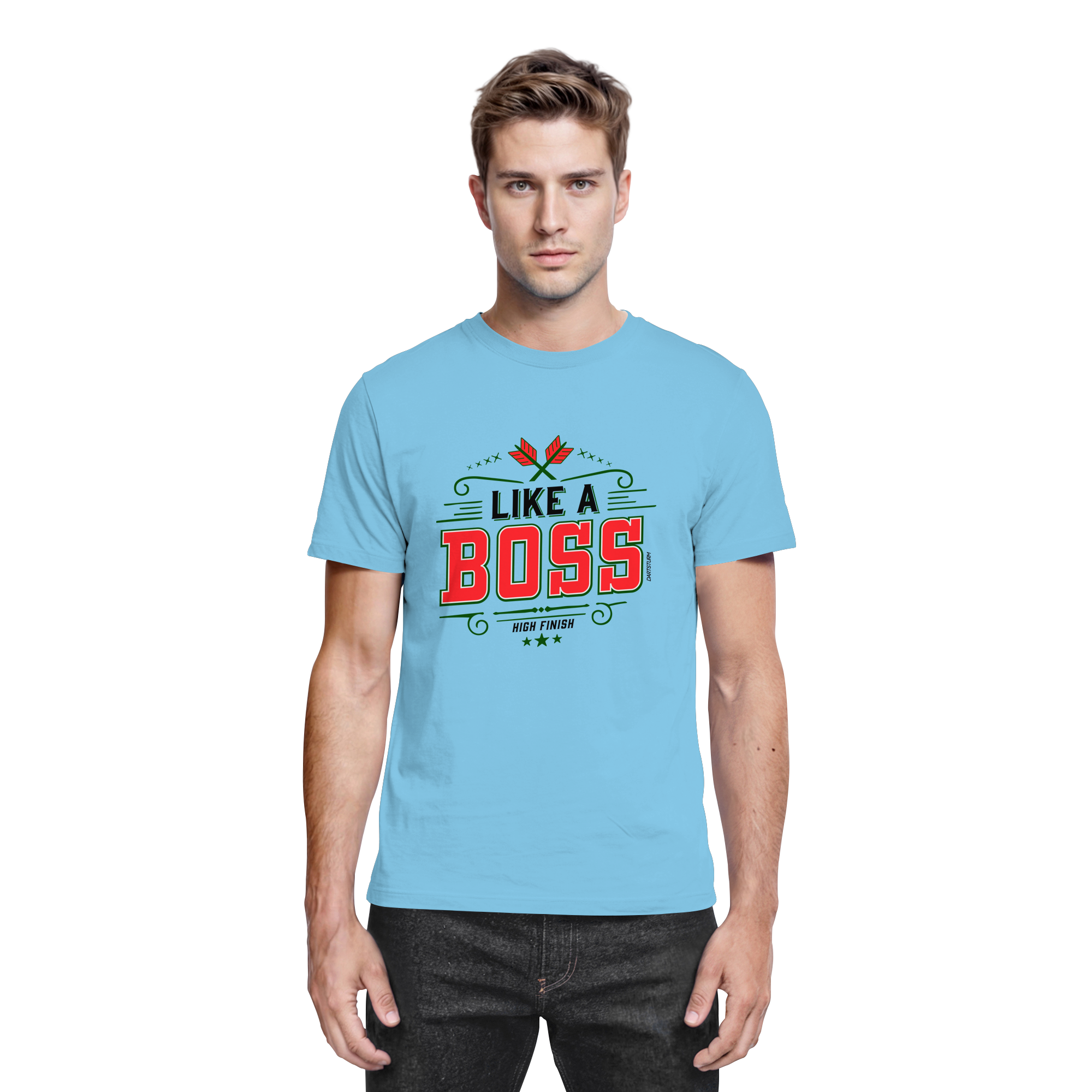 DartSturm - Like a Boss Red - Premium Shirt DartSturm - Like a Boss Red - Premium Shirt
