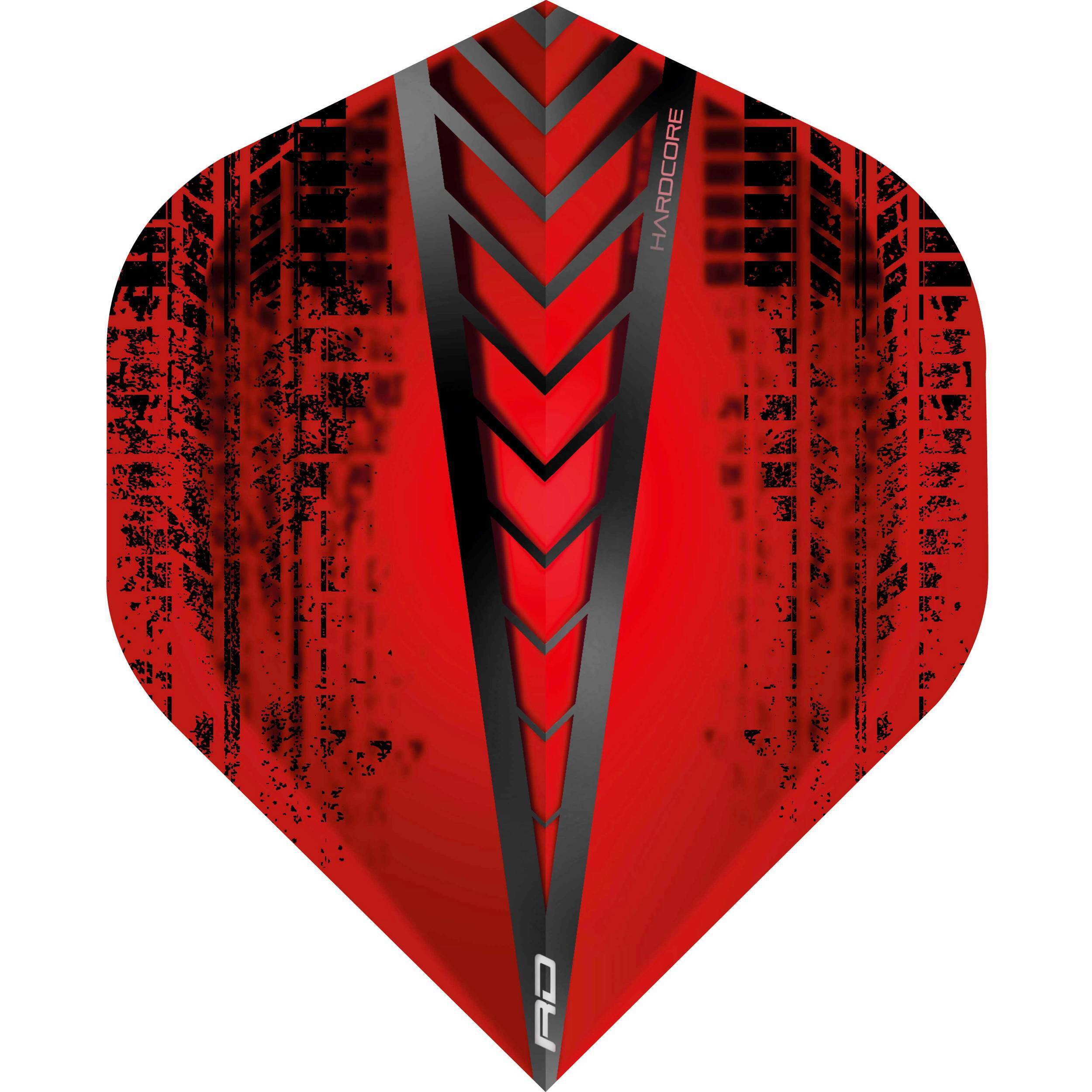 Red-Dragon-Hardcore-Radical-Tire-Flight-Standard-Rot Red Dragon - Hardcore Radical Tire Flight - Standard