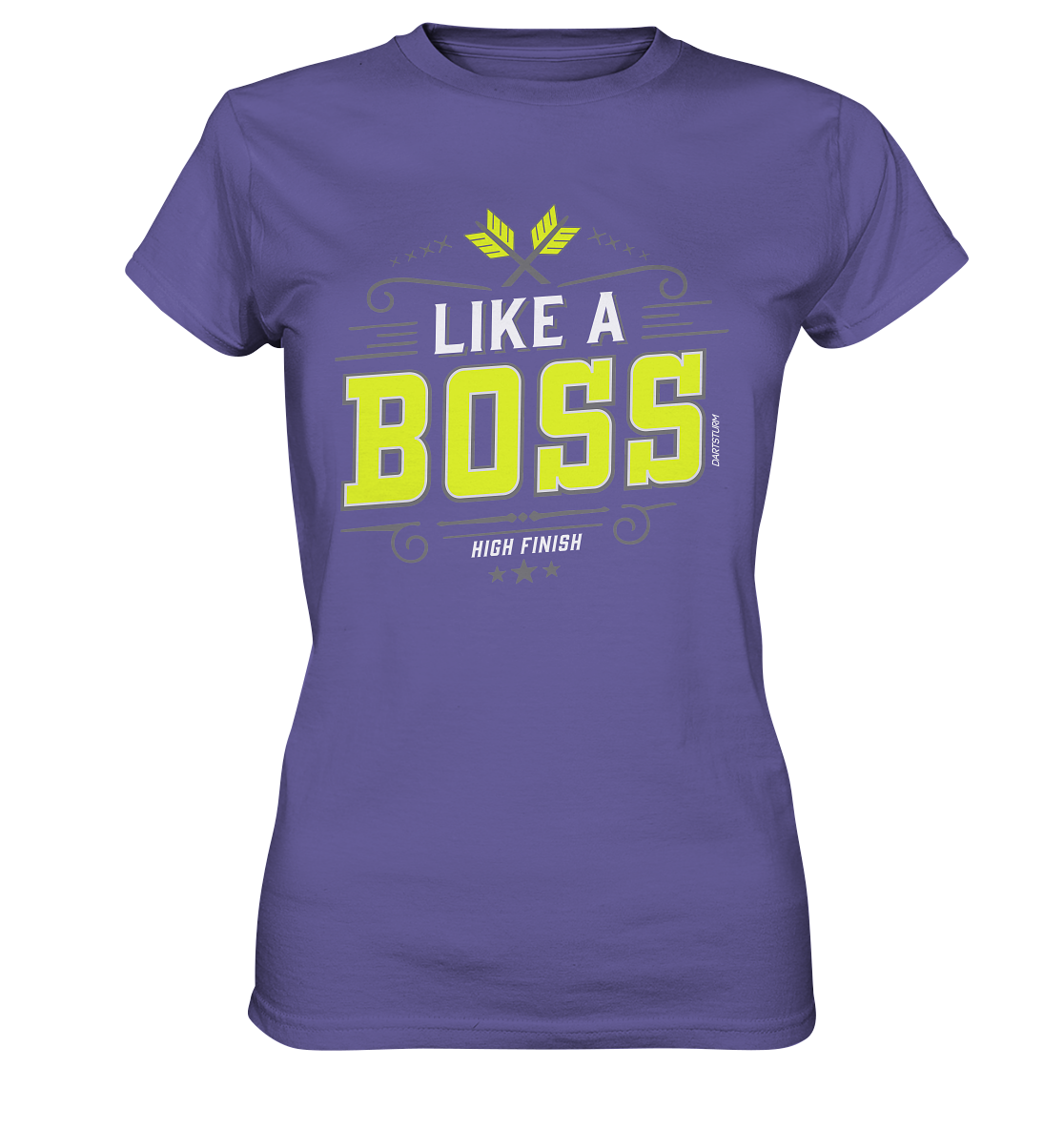 DartSturm - Like a Boss Yellow - Ladies Premium Shirt