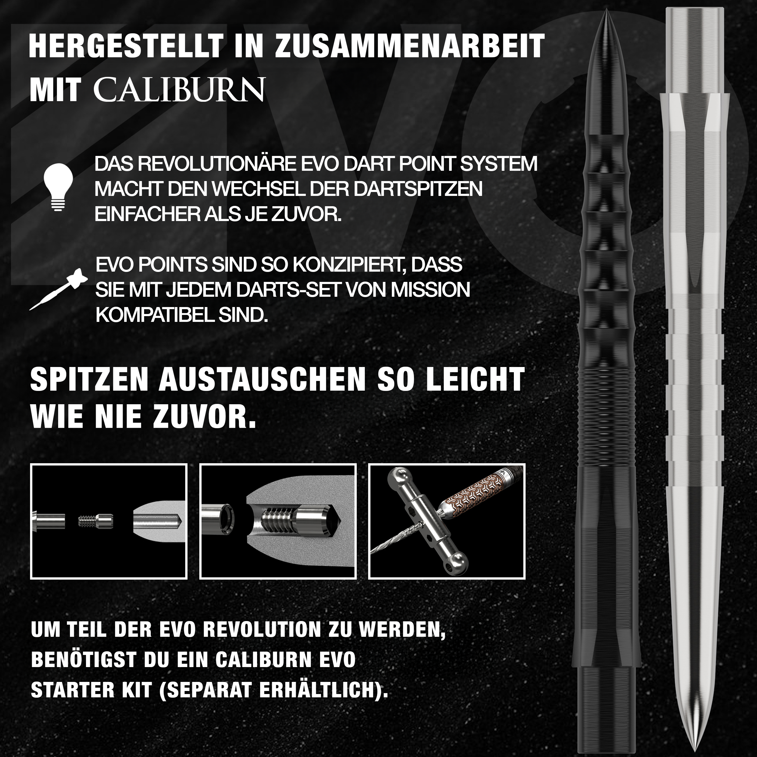 Mission - Caliburn - EVO Grooved - Rainbow