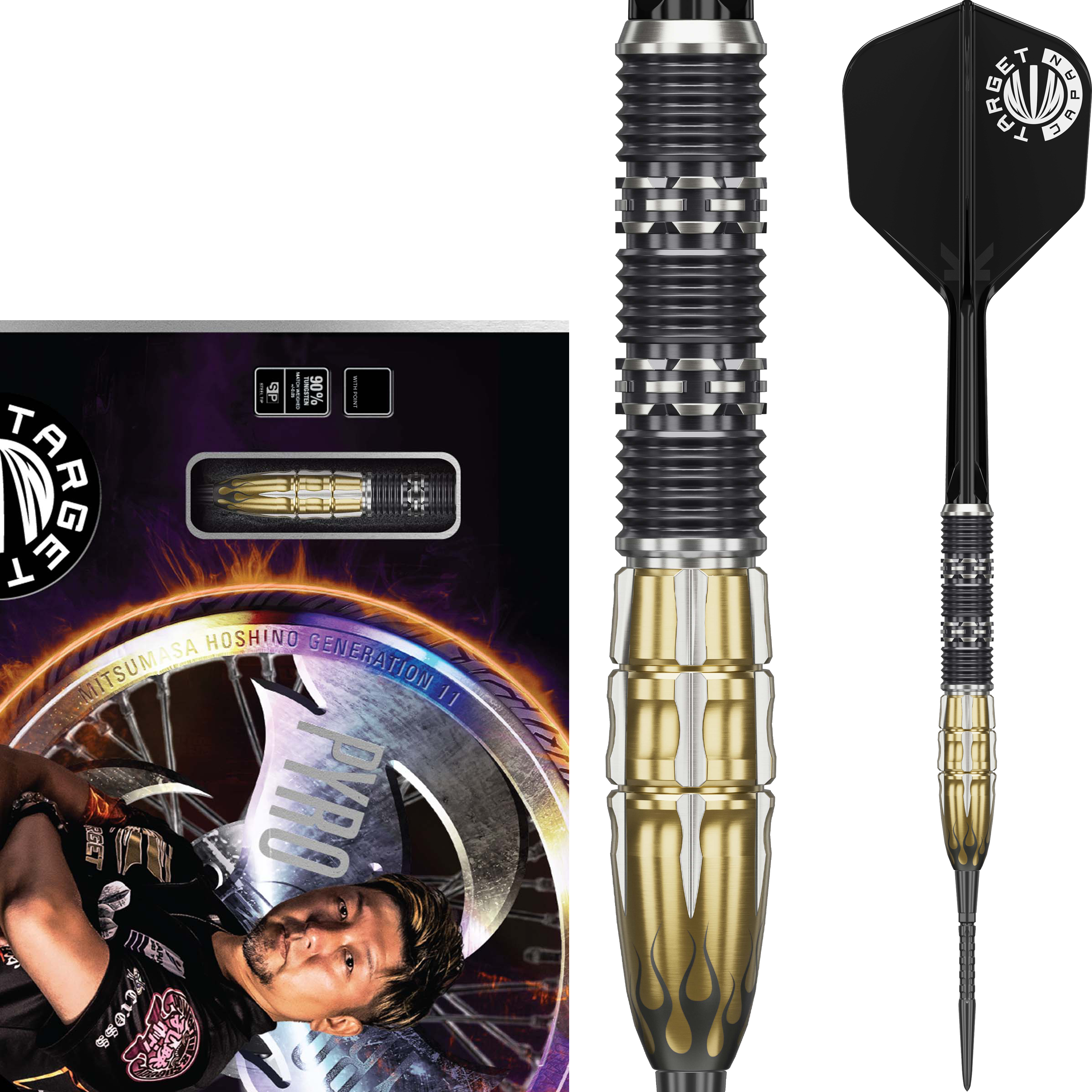 Target Japan - Swiss Point - Hoshino Mitsumasa GEN 11 - Steeldart Target Japan - Swiss Point - Hoshino Mitsumasa GEN 11 - Steeldart