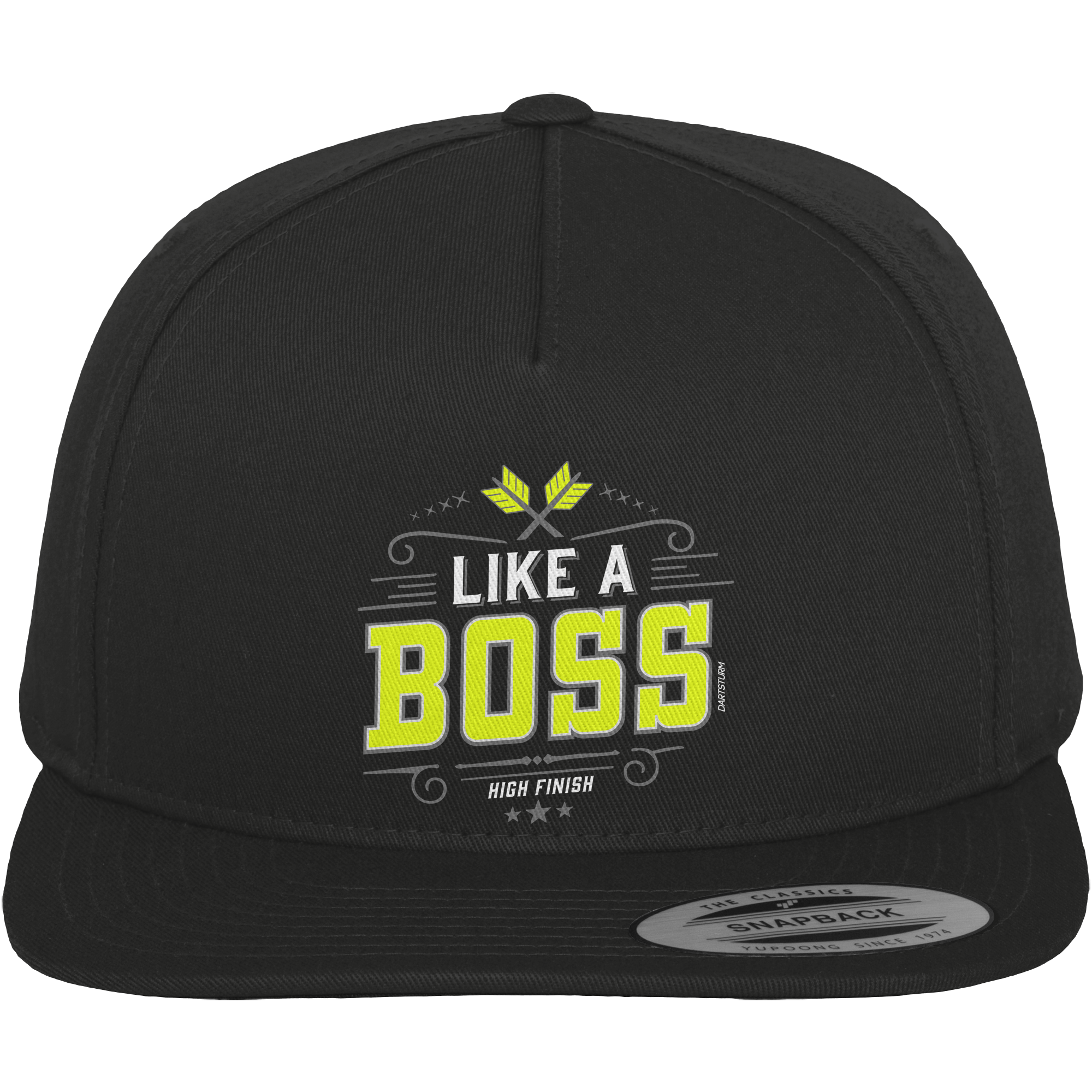 DartSturm - Like a Boss Yellow - Premium Snapback