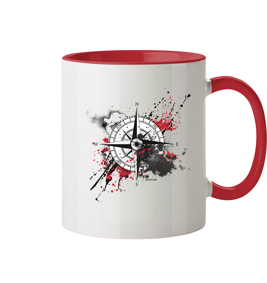 DartSturm - Navigator - Tasse zweifarbig