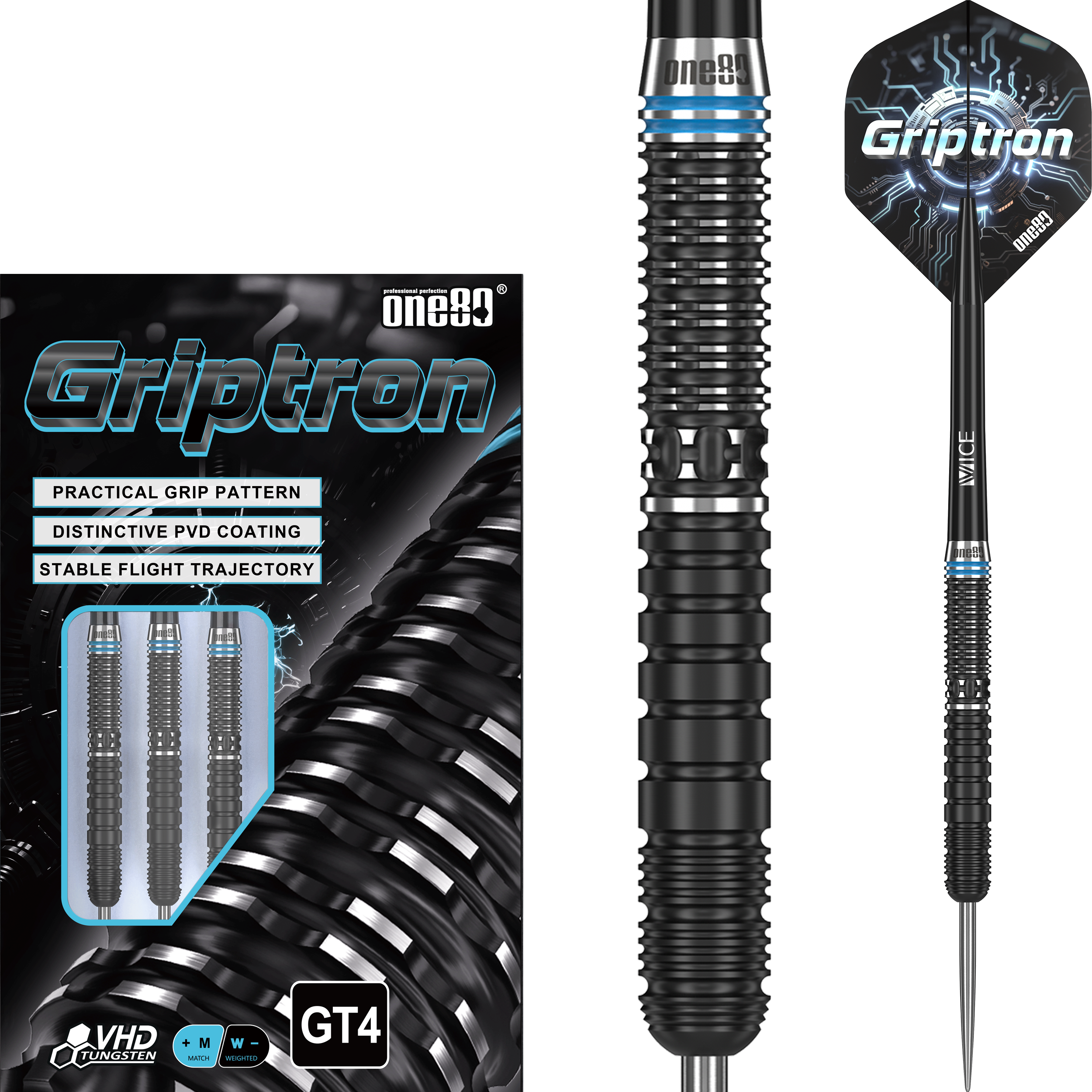 One80 - Griptron GT4 - Steeldart
