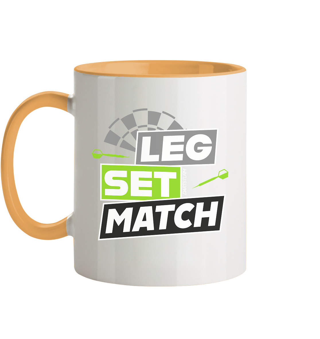 DartSturm - Leg Set Match - Tasse zweifarbig