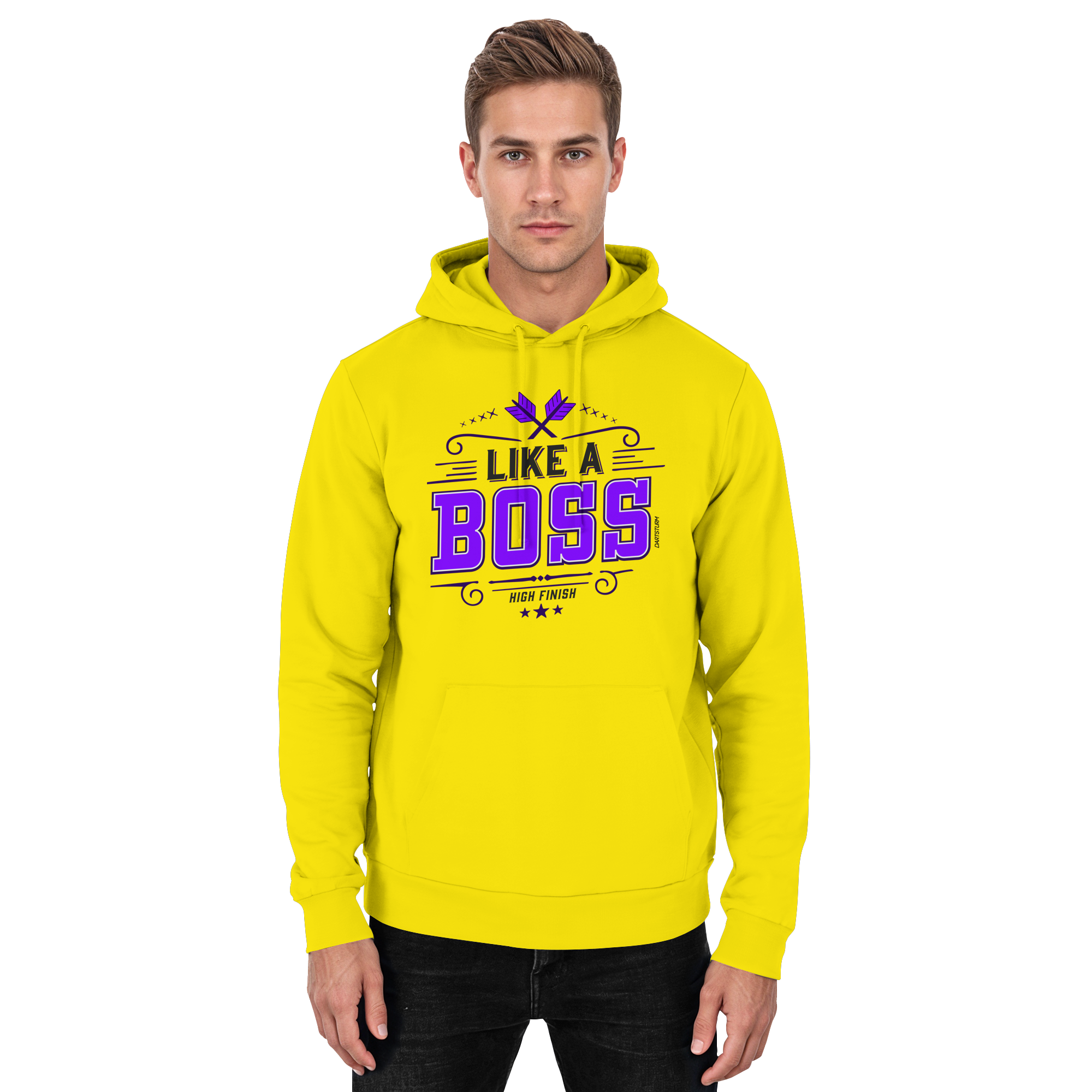 DartSturm - Like a Boss Purple - Basic Unisex Hoodie