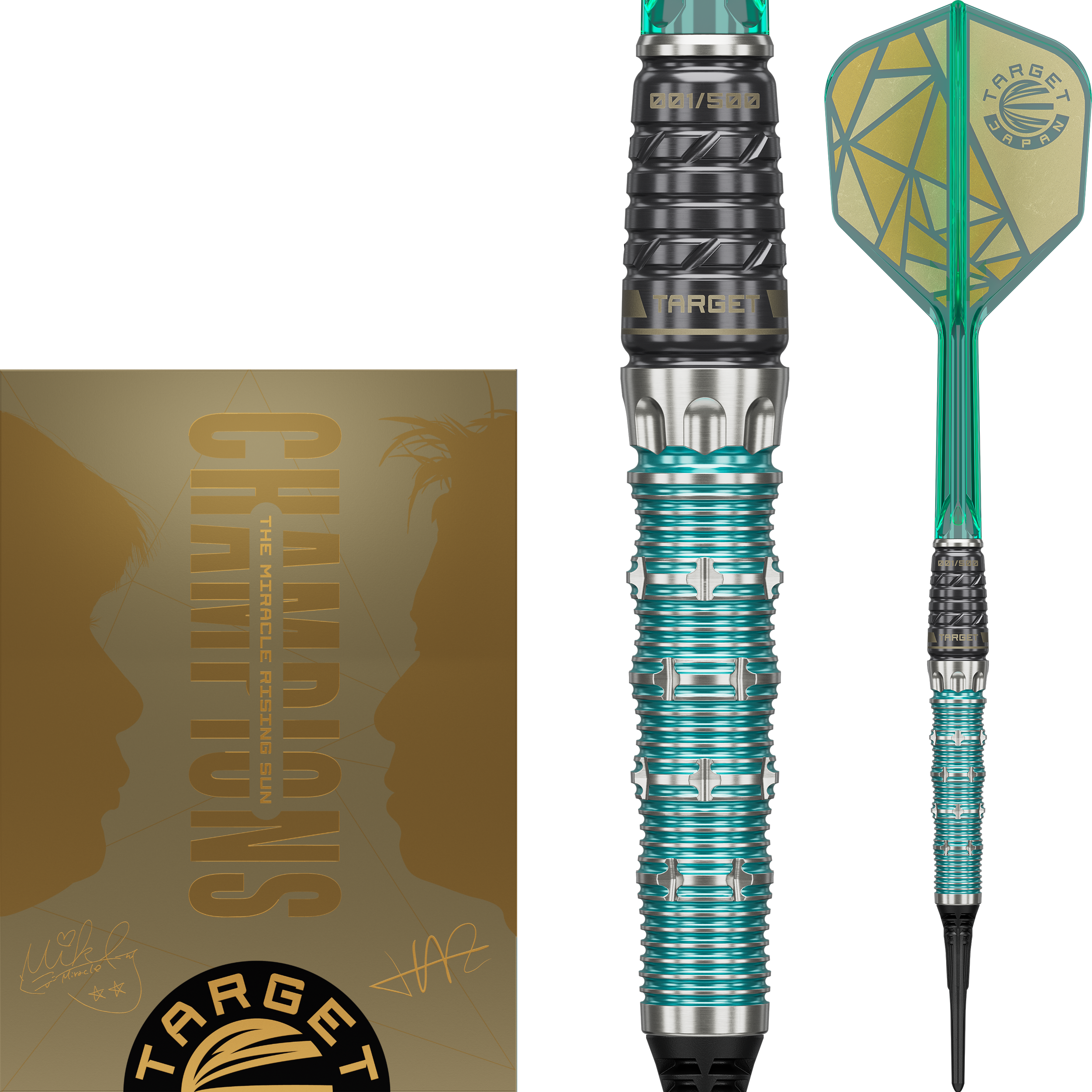 Target Japan - Miracle x Rising Sun Limited Edition - Softdart Target Japan - Miracle x Rising Sun Limited Edition - Softdart