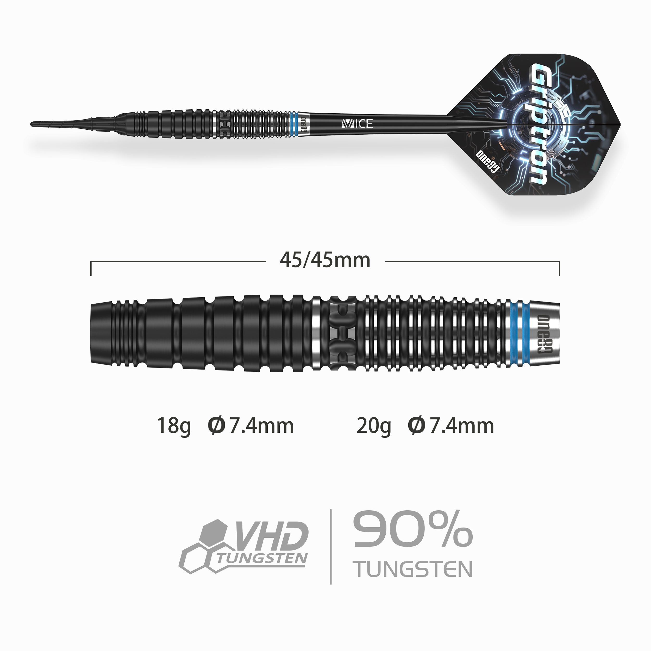 One80 - Griptron GT1 - Softdart
