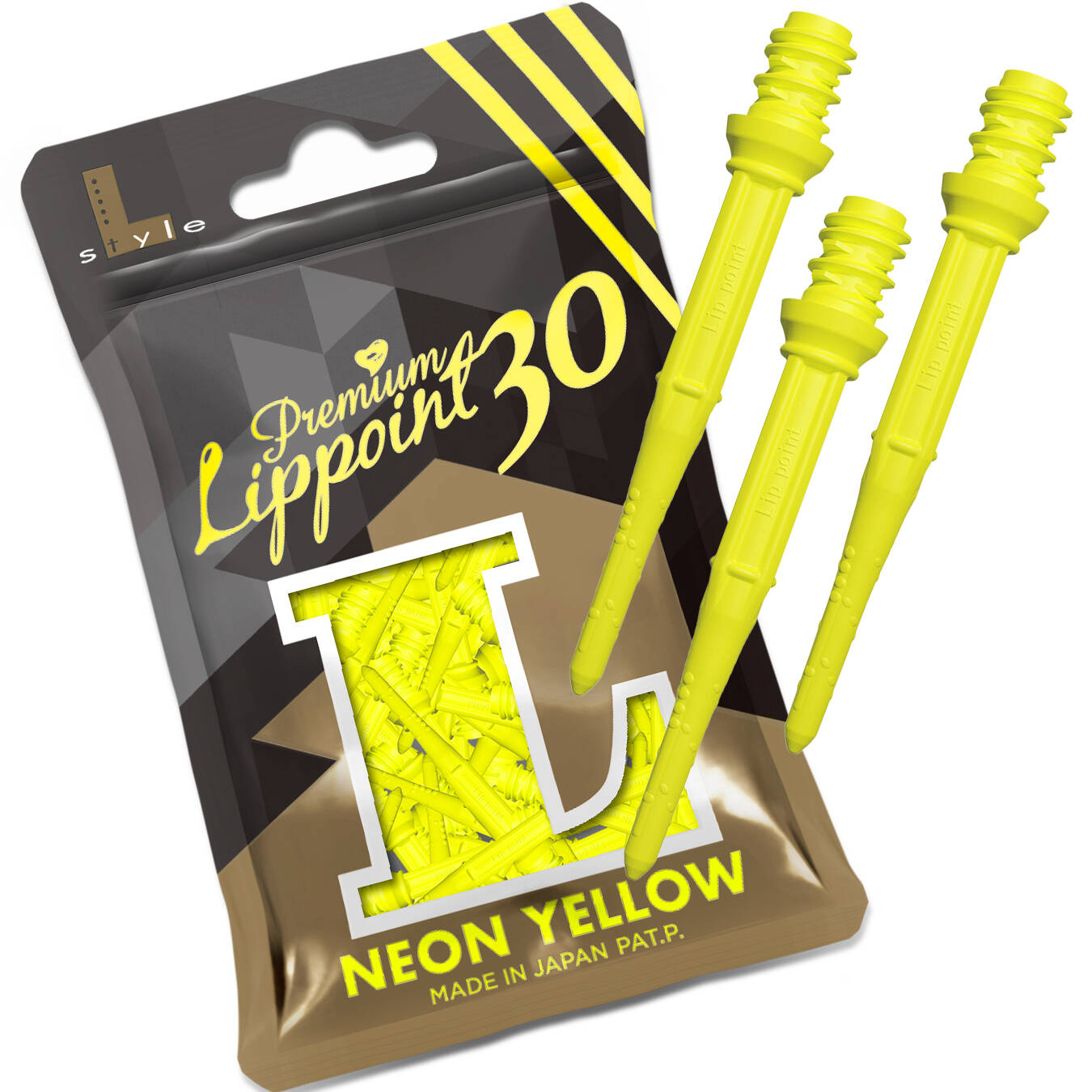 L-Style-Premium-Lippoint-Long-30er-Pack-Neongelb L-Style - Premium Lippoint Long - 30er Pack